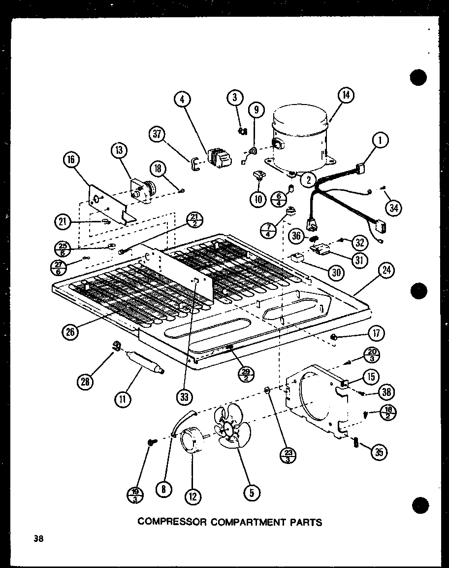 01 - COMPRESSOR COMPARTMENT PARTS