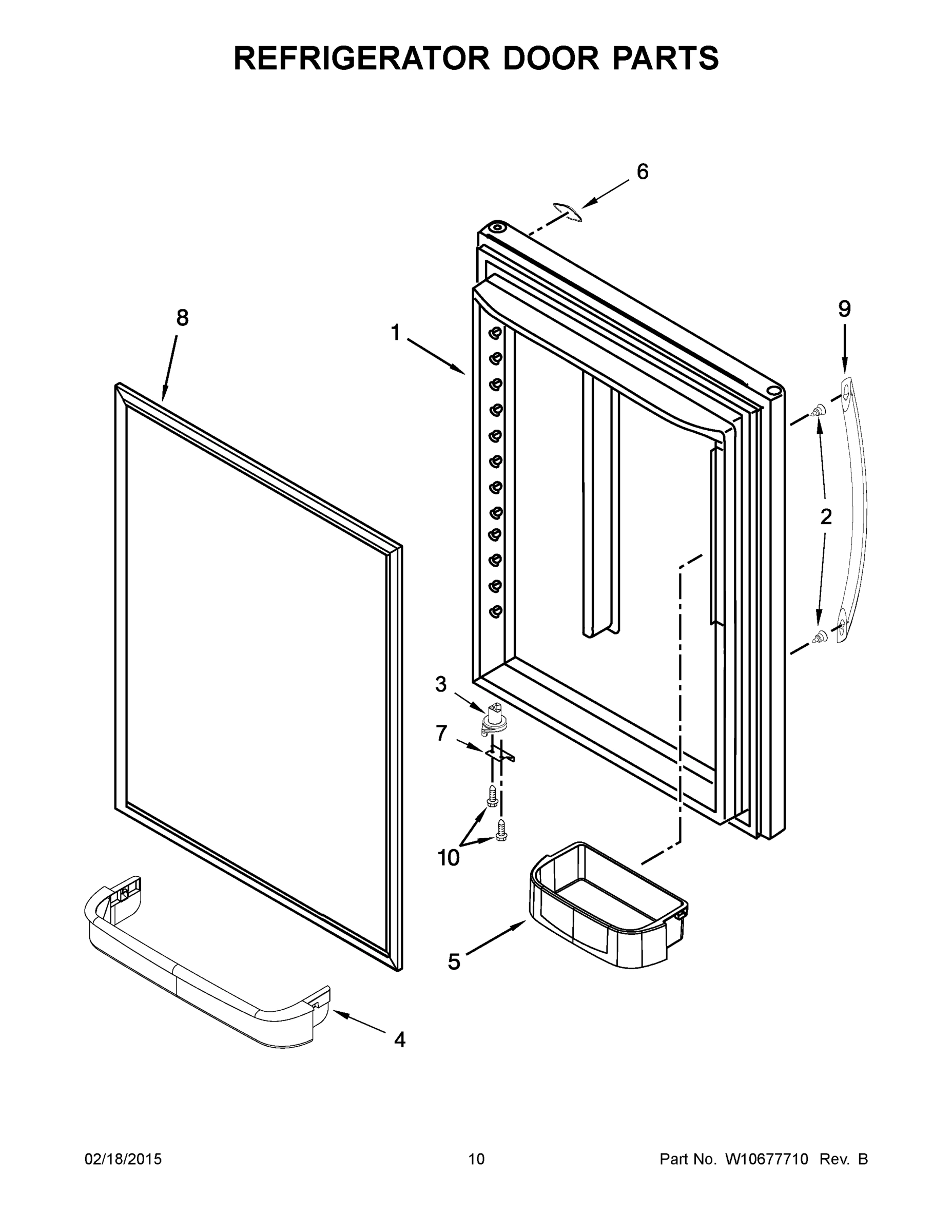 06 - REFRIGERATOR DOOR PARTS