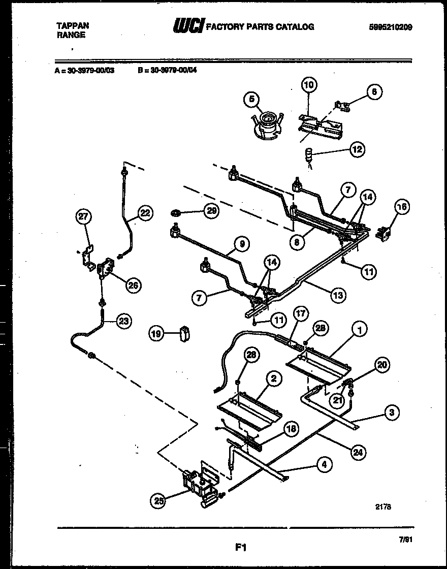05 - BURNER, MANIFOLD AND GAS CONTROL