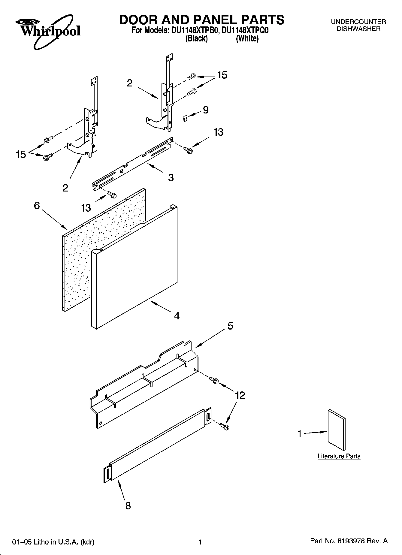 01 - DOOR AND PANEL PARTS
