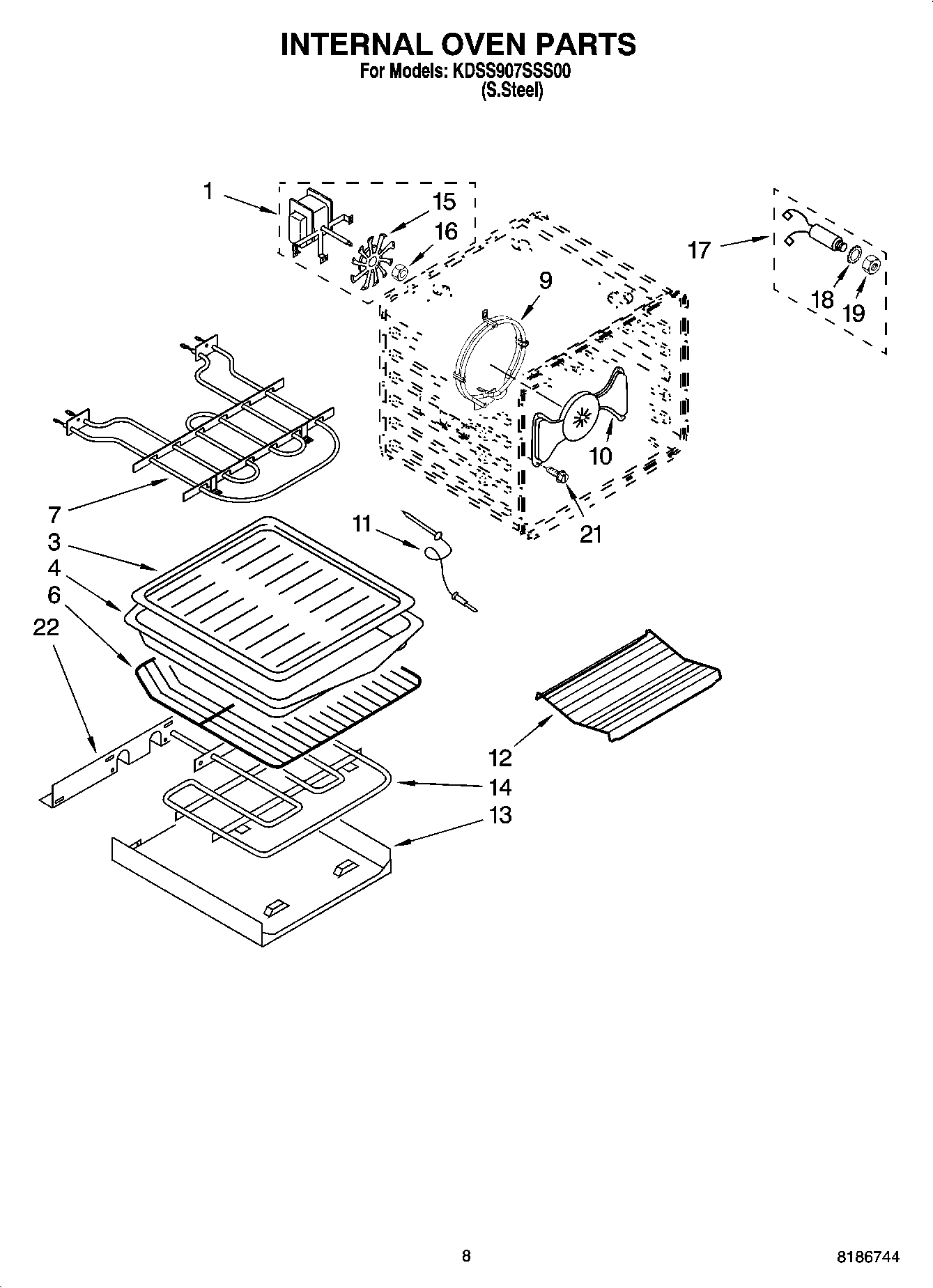 05 - INTERNAL OVEN PARTS