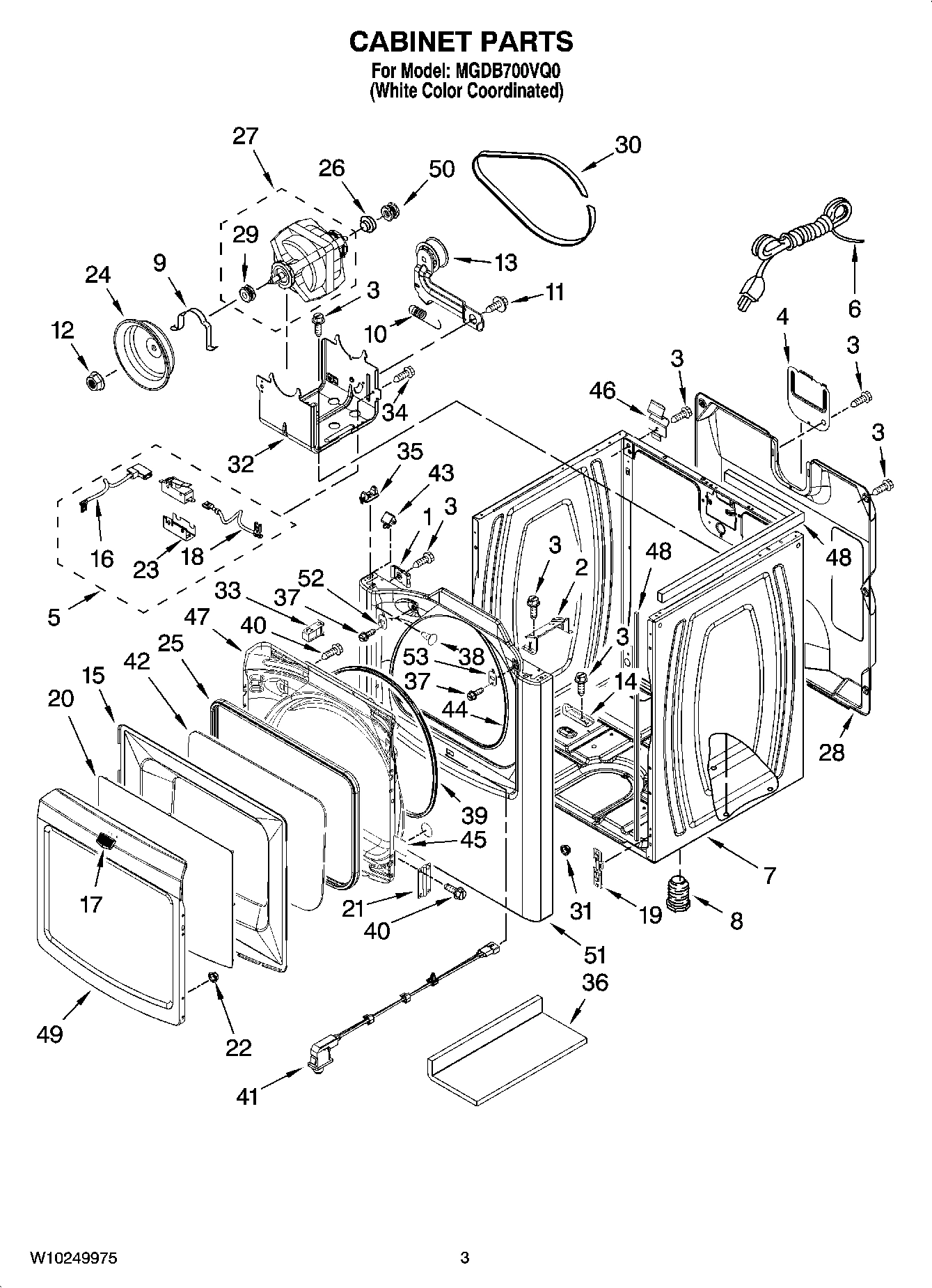 02 - CABINET PARTS