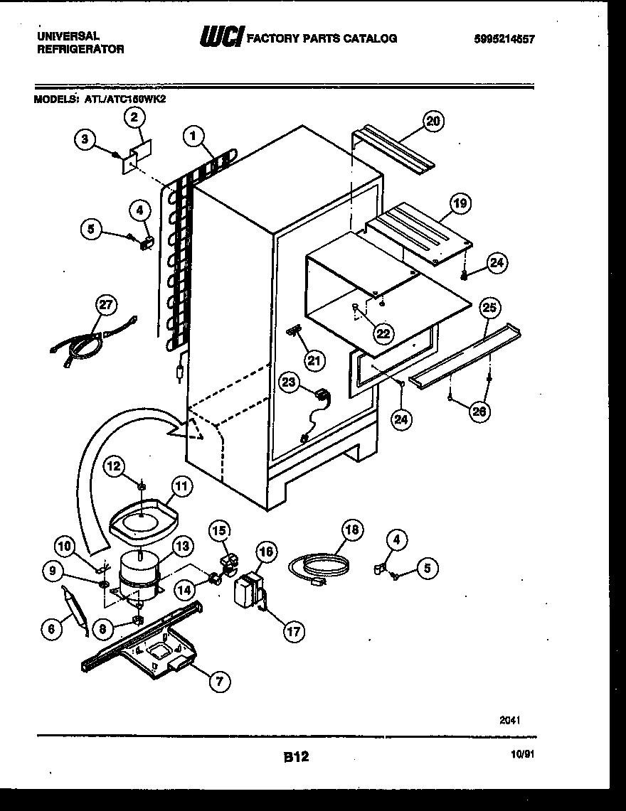 04 - SYSTEM AND AUTOMATIC DEFROST PARTS