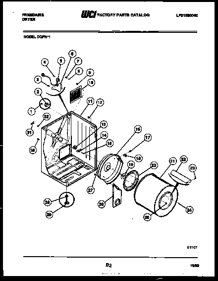 02 - CABINET AND COMPONENT PARTS