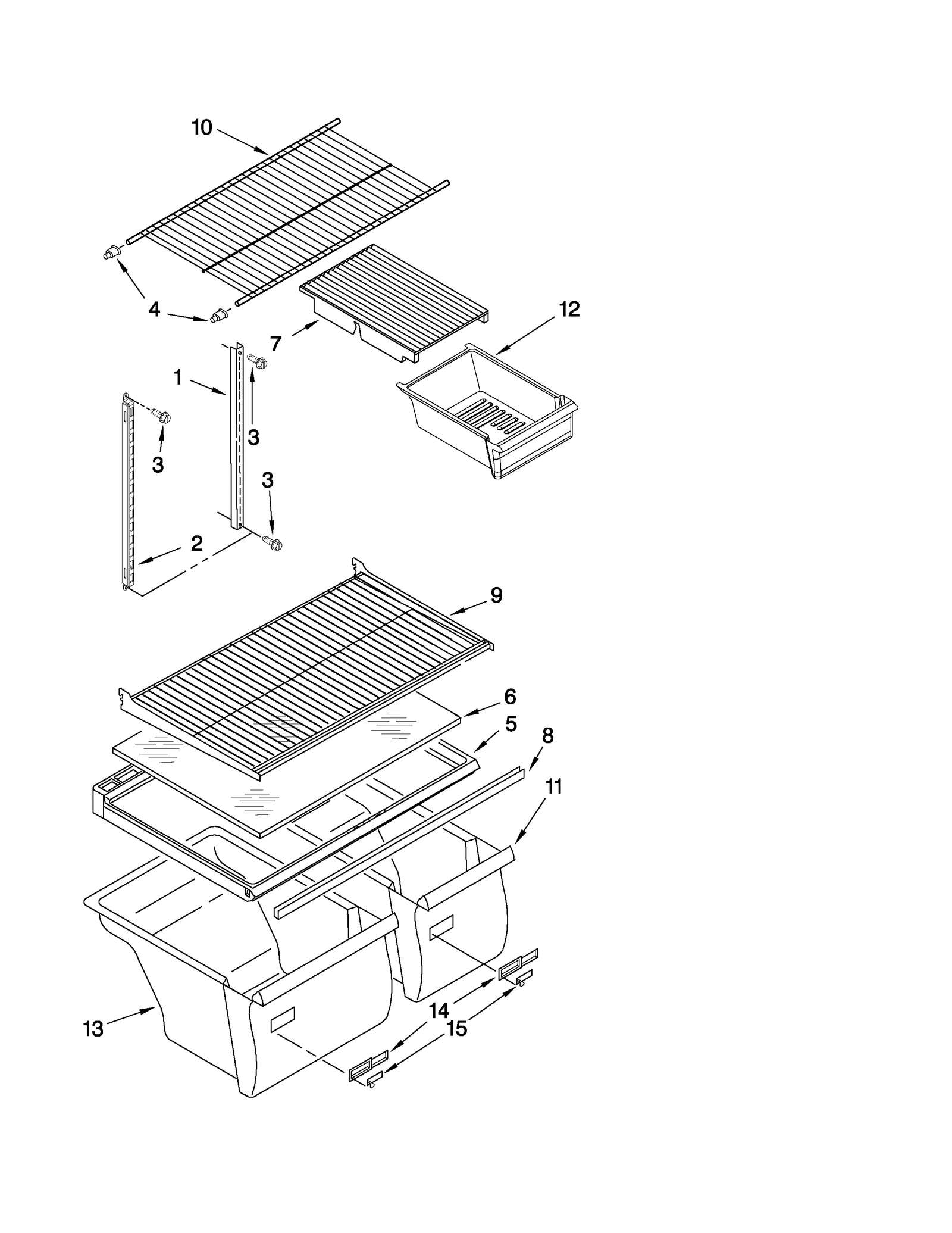 SHELF PARTS