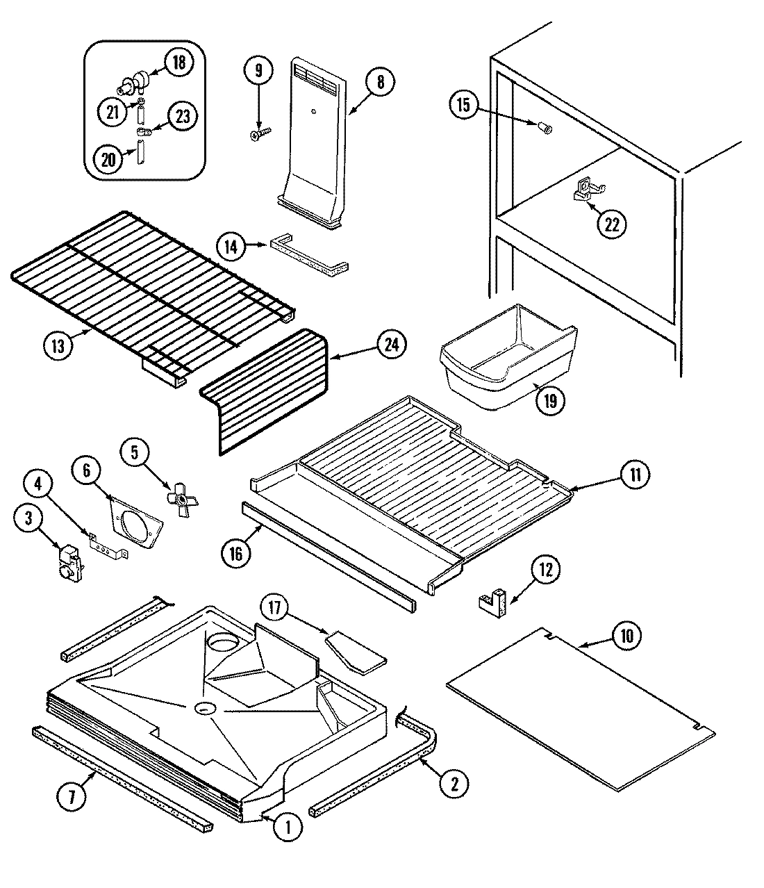02 - FREEZER COMPARTMENT