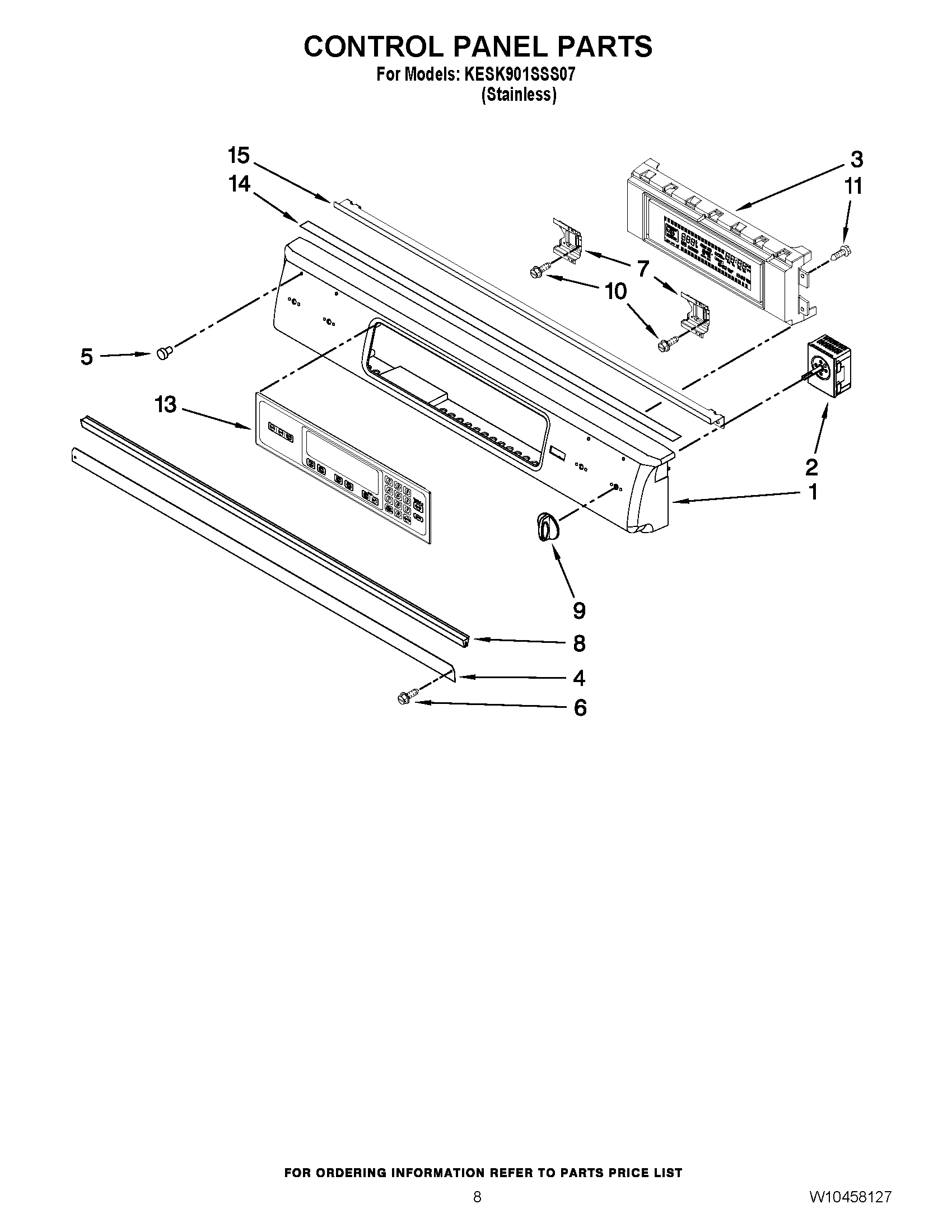 05 - CONTROL PANEL PARTS