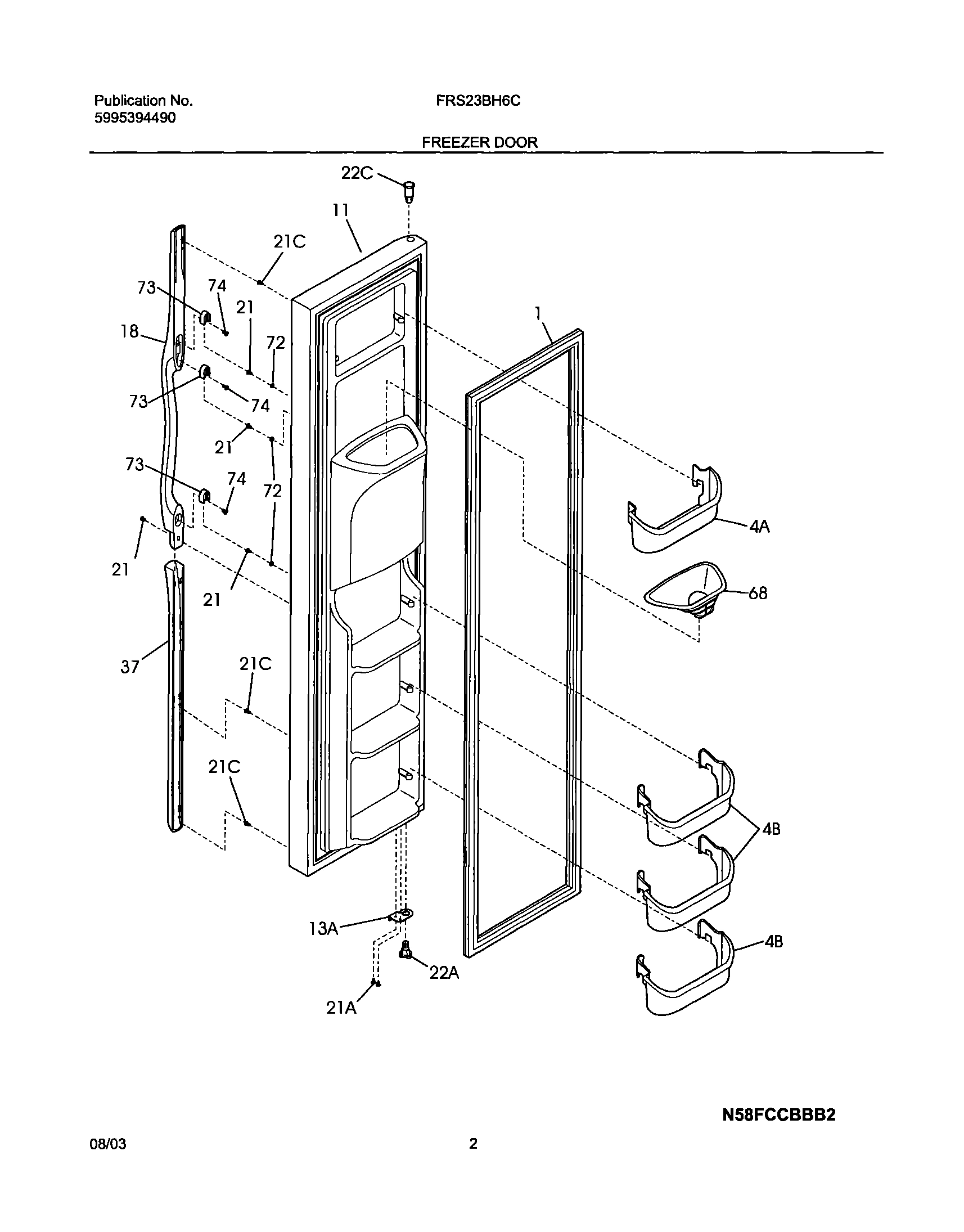 03 - FREEZER DOOR