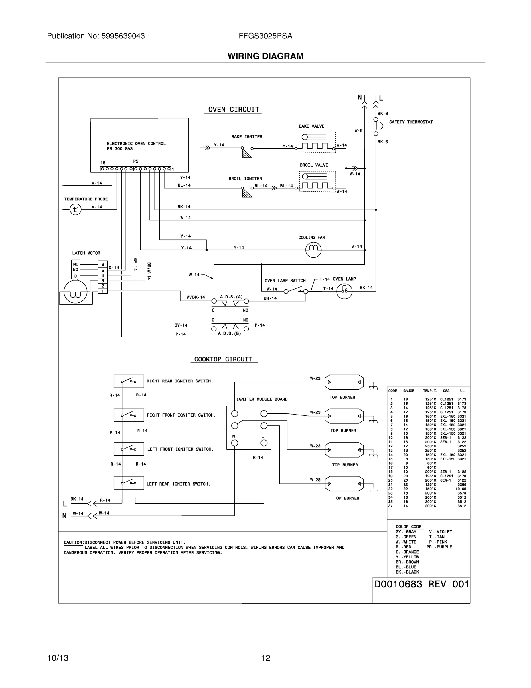 12 - WIRING DIAGRAM