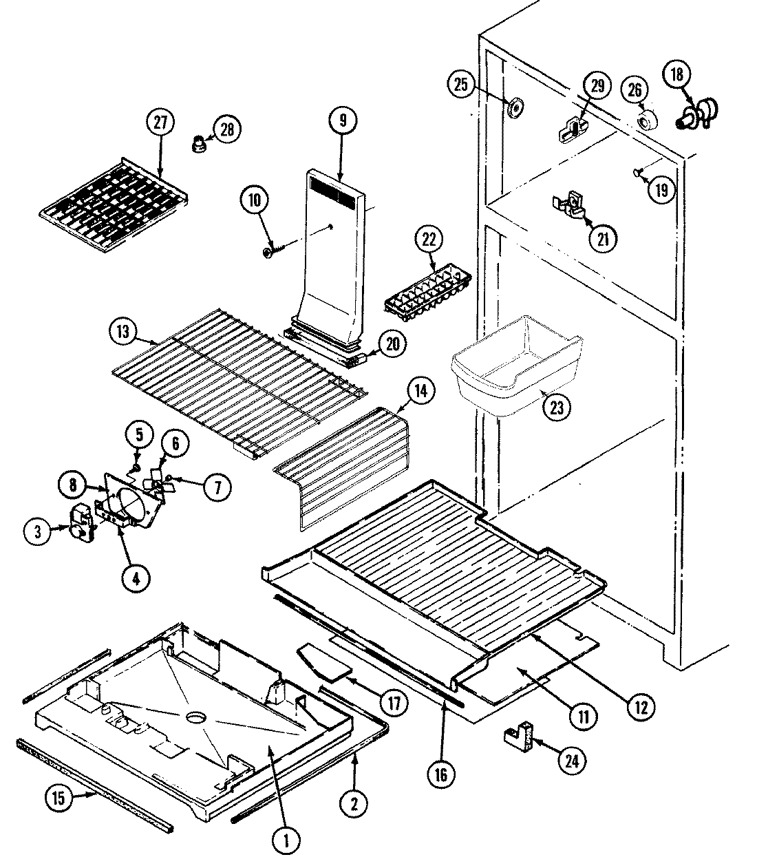 01 - FREEZER COMPARTMENT