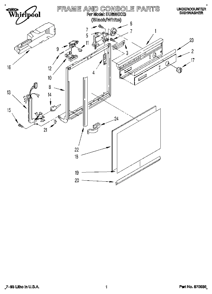 01 - FRAME AND CONSOLE