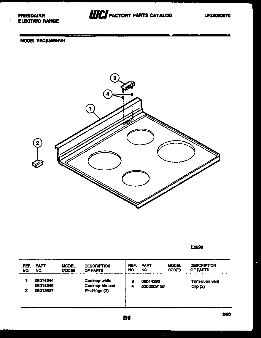 04 - COOKTOP PARTS