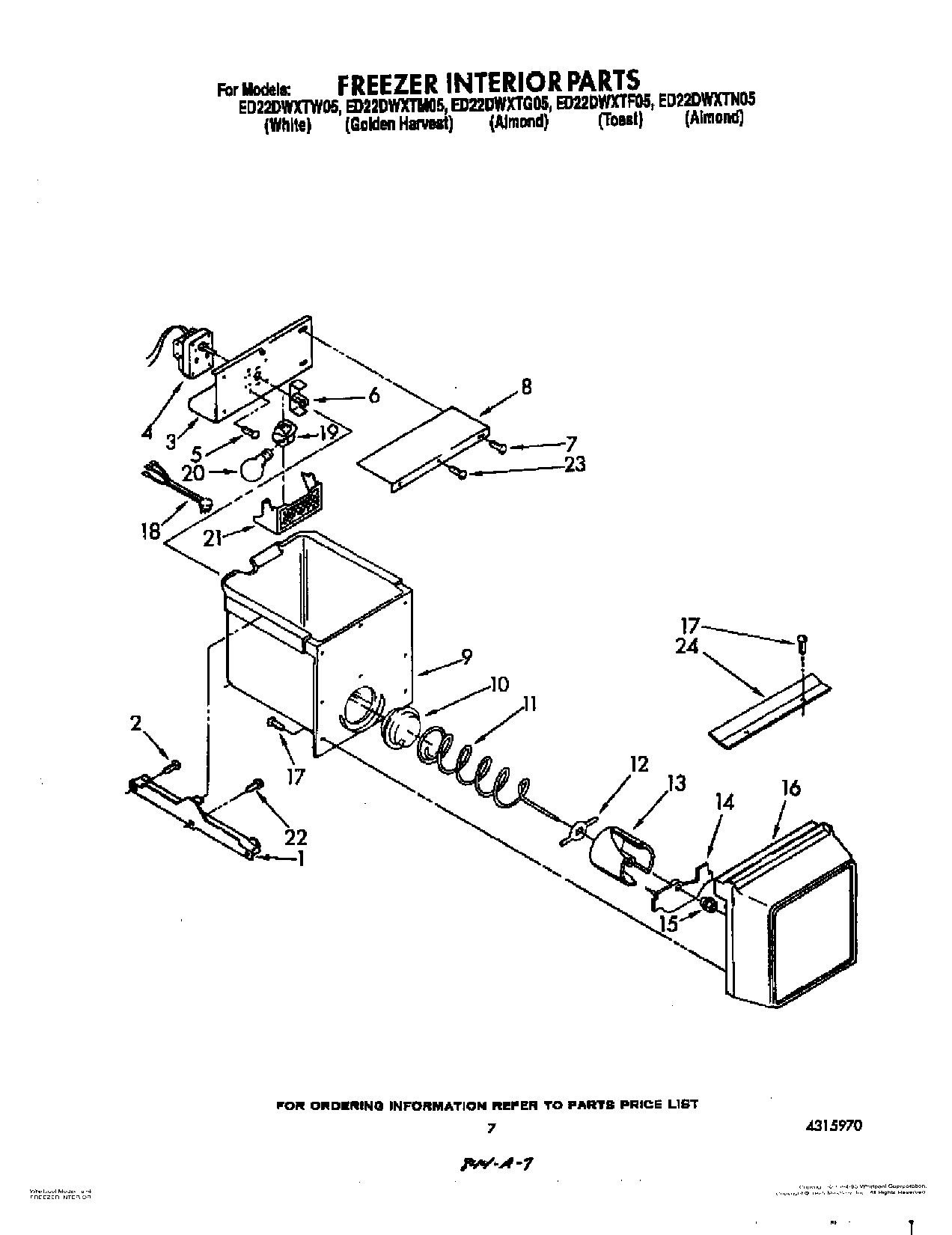 06 - FREEZER INTERIOR