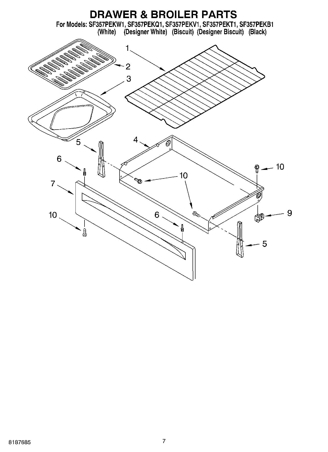 05 - DRAWER AND BROILER