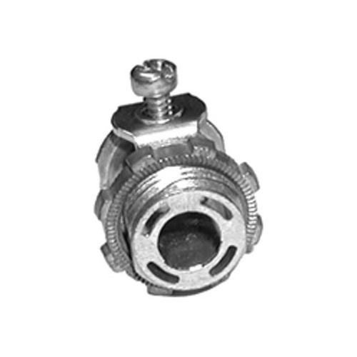Morris UF-to-Box Connector – Zinc Die Cast, 3/4" Size, For 14/3 To 8/2 Underground Feeder Cable, Wet Location