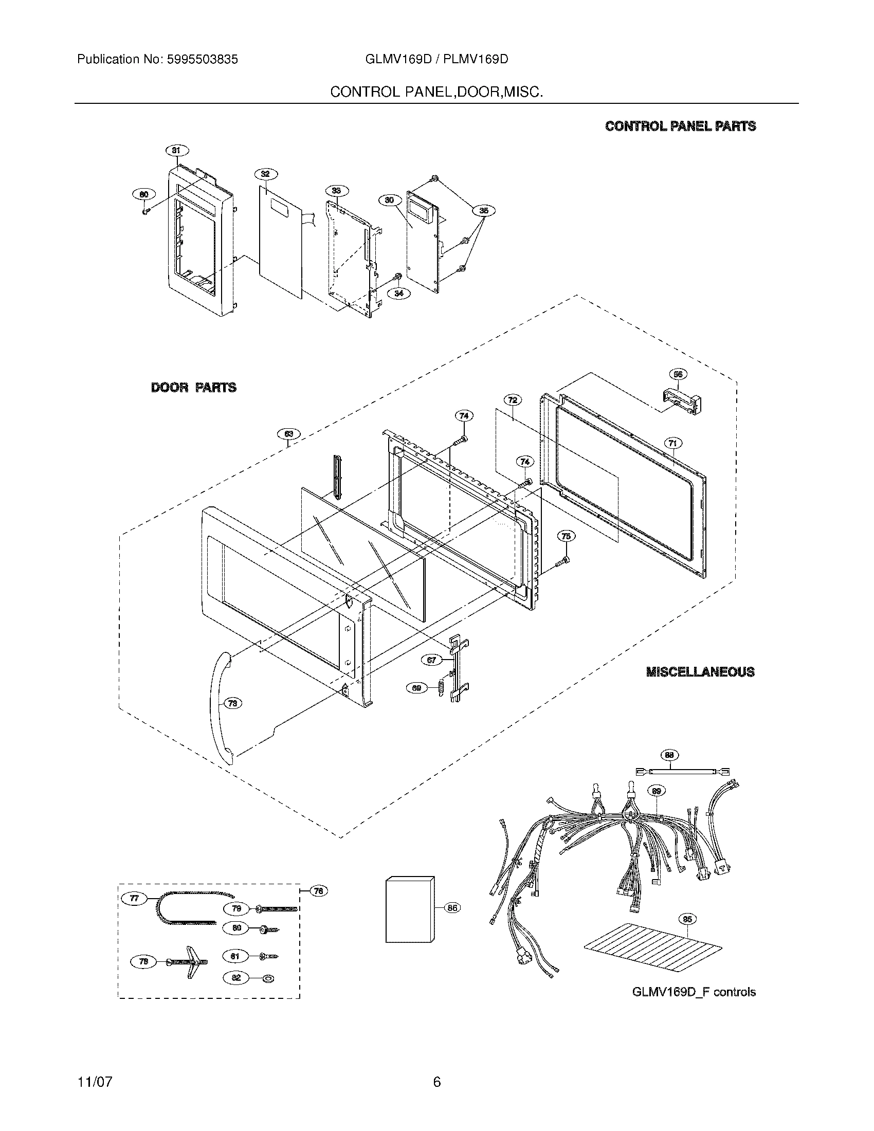 05 - CONTROL PANEL/DOOR/MISC
