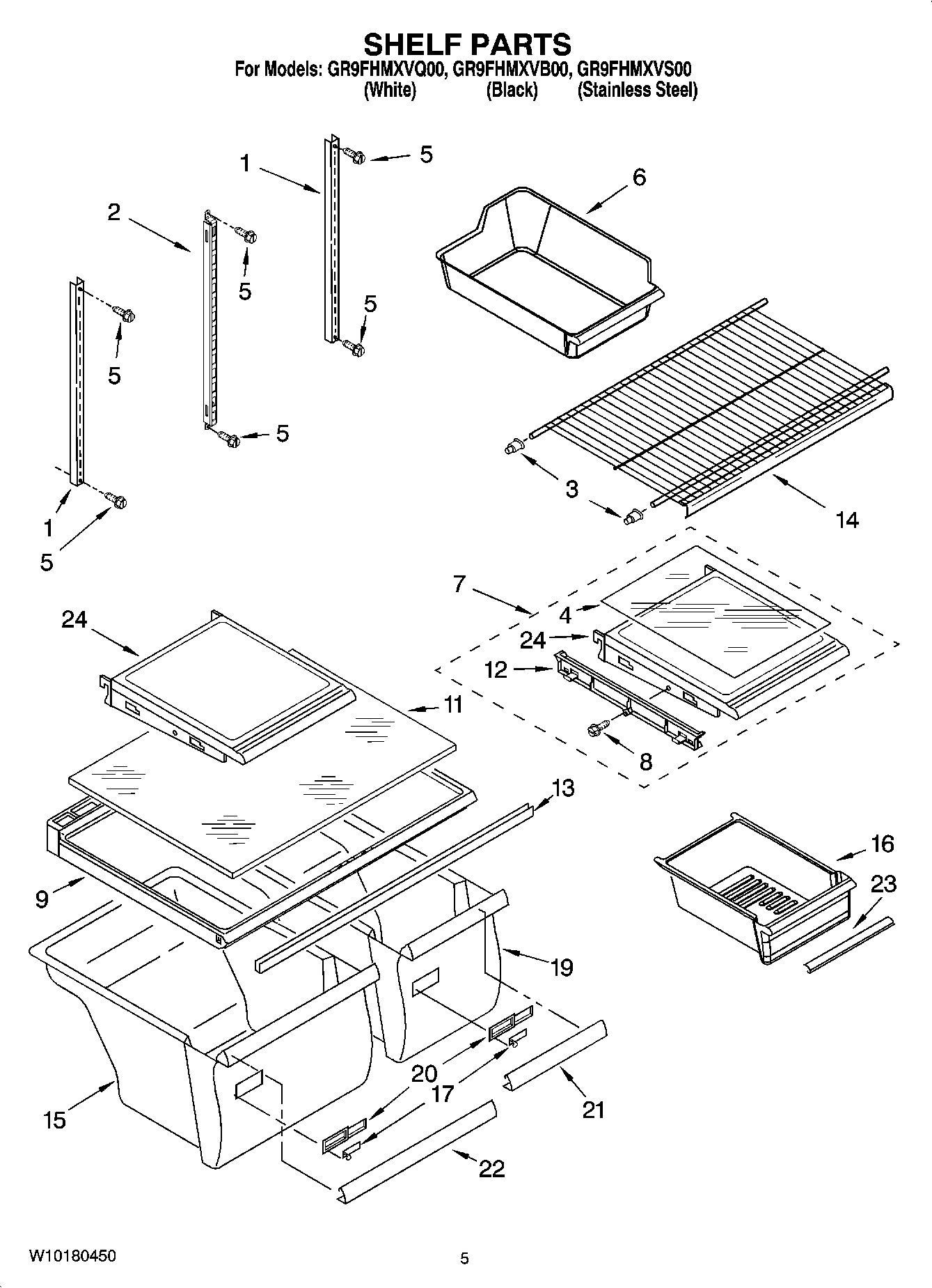 03 - SHELF PARTS