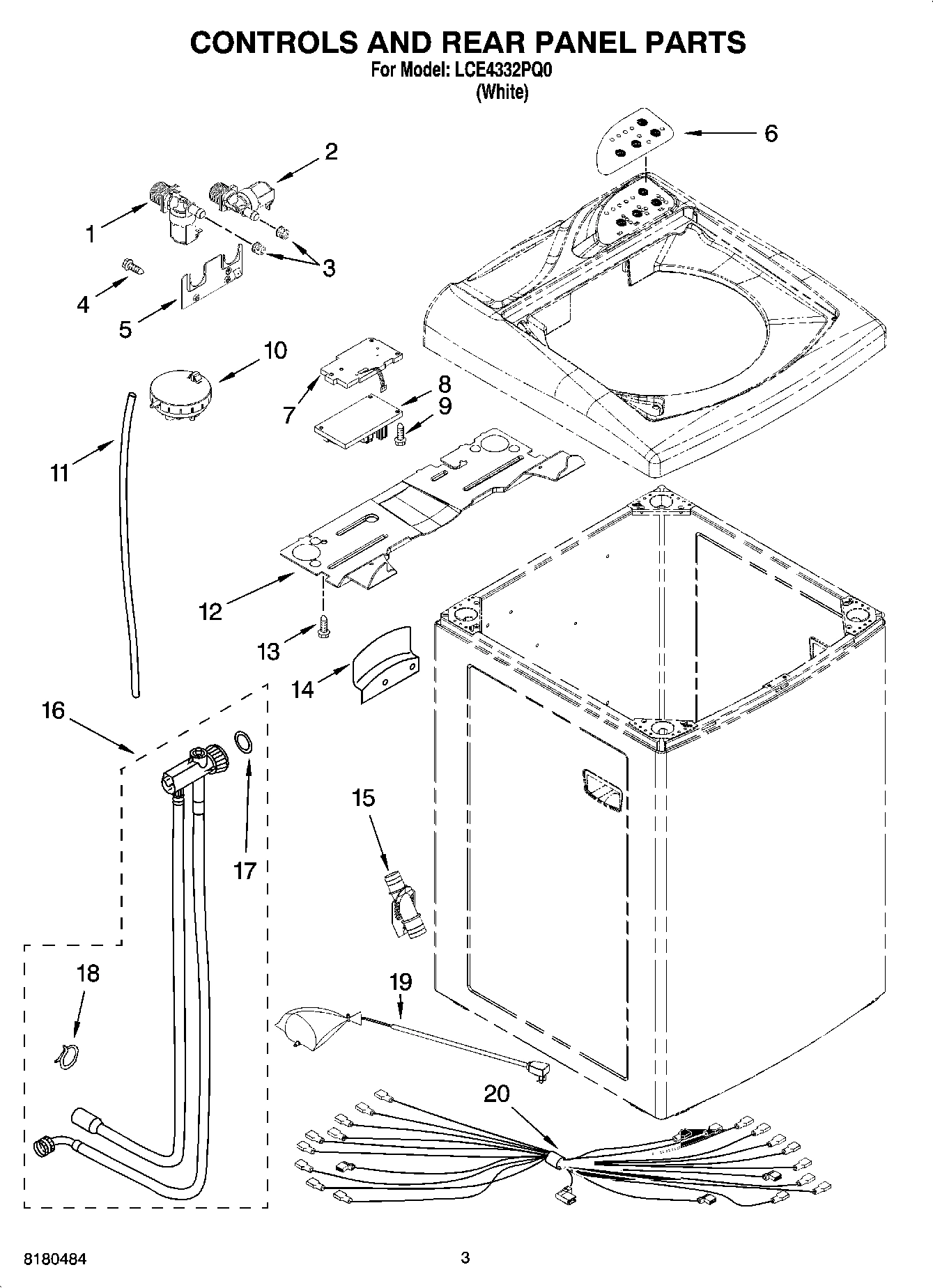 02 - CONTROLS AND REAR PANEL PARTS