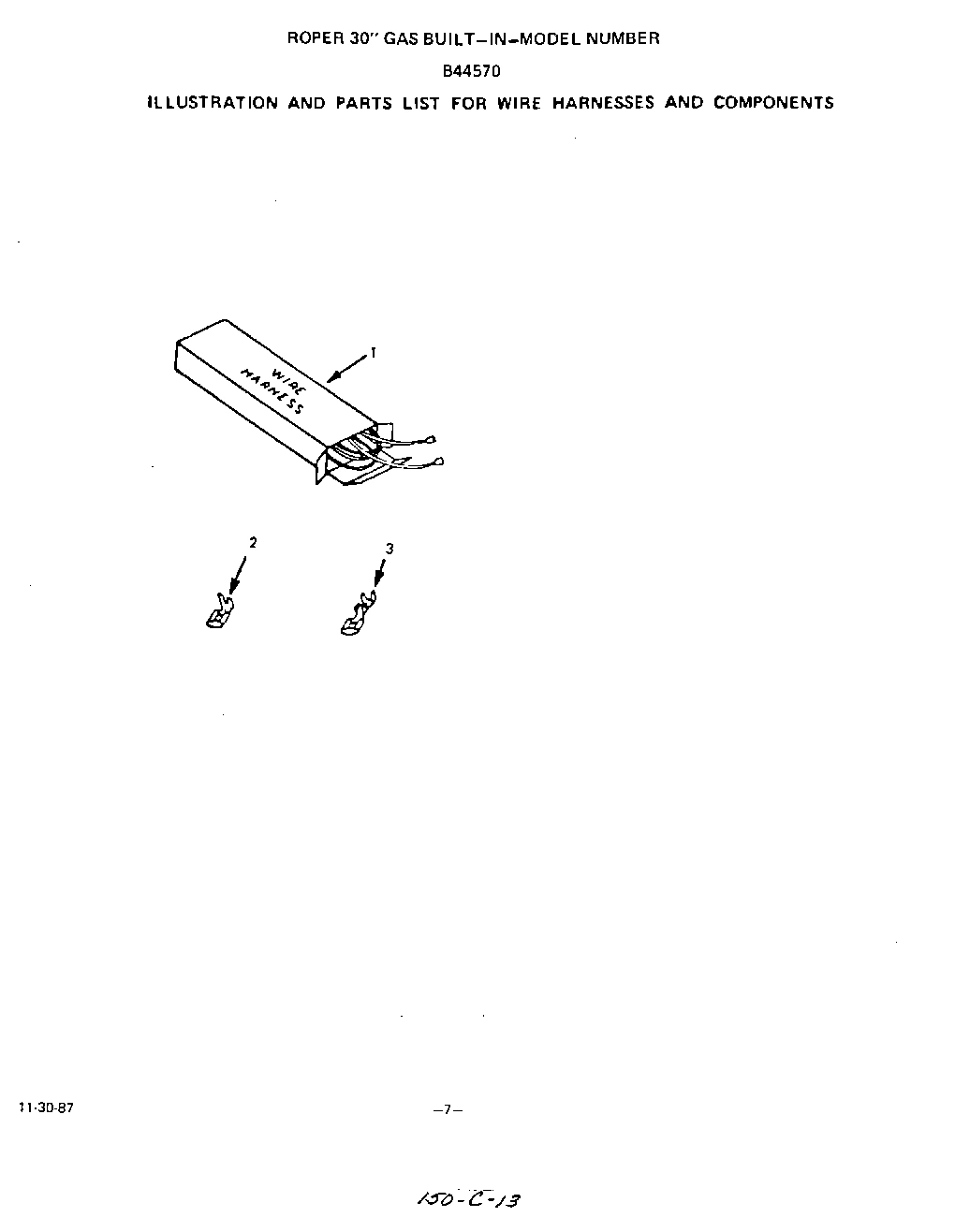 07 - WIRE HARNESS