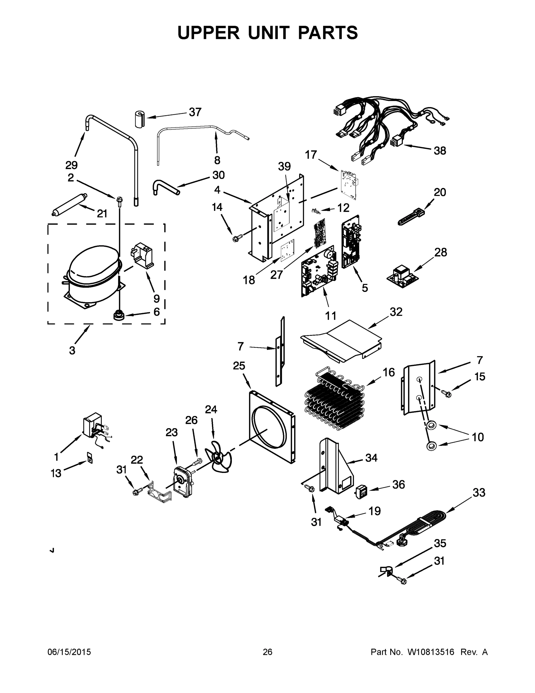 14 - UPPER UNIT PARTS