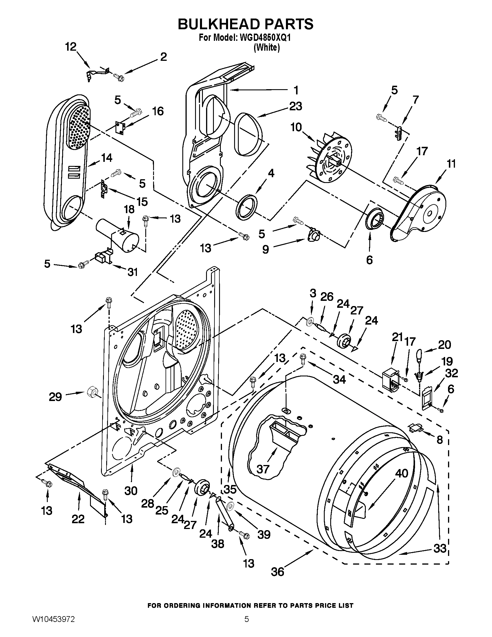 03 - BULKHEAD PARTS
