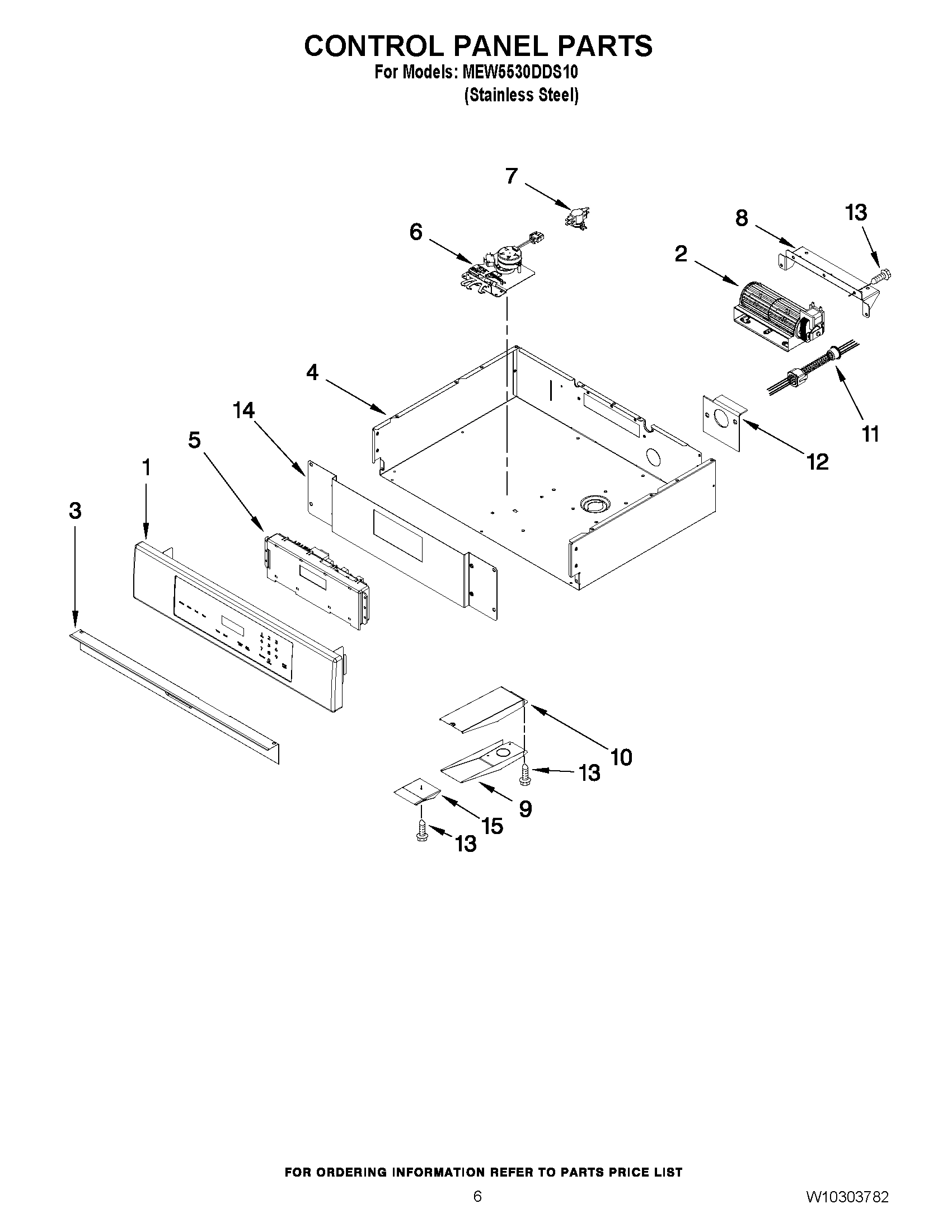 04 - CONTROL PANEL PARTS