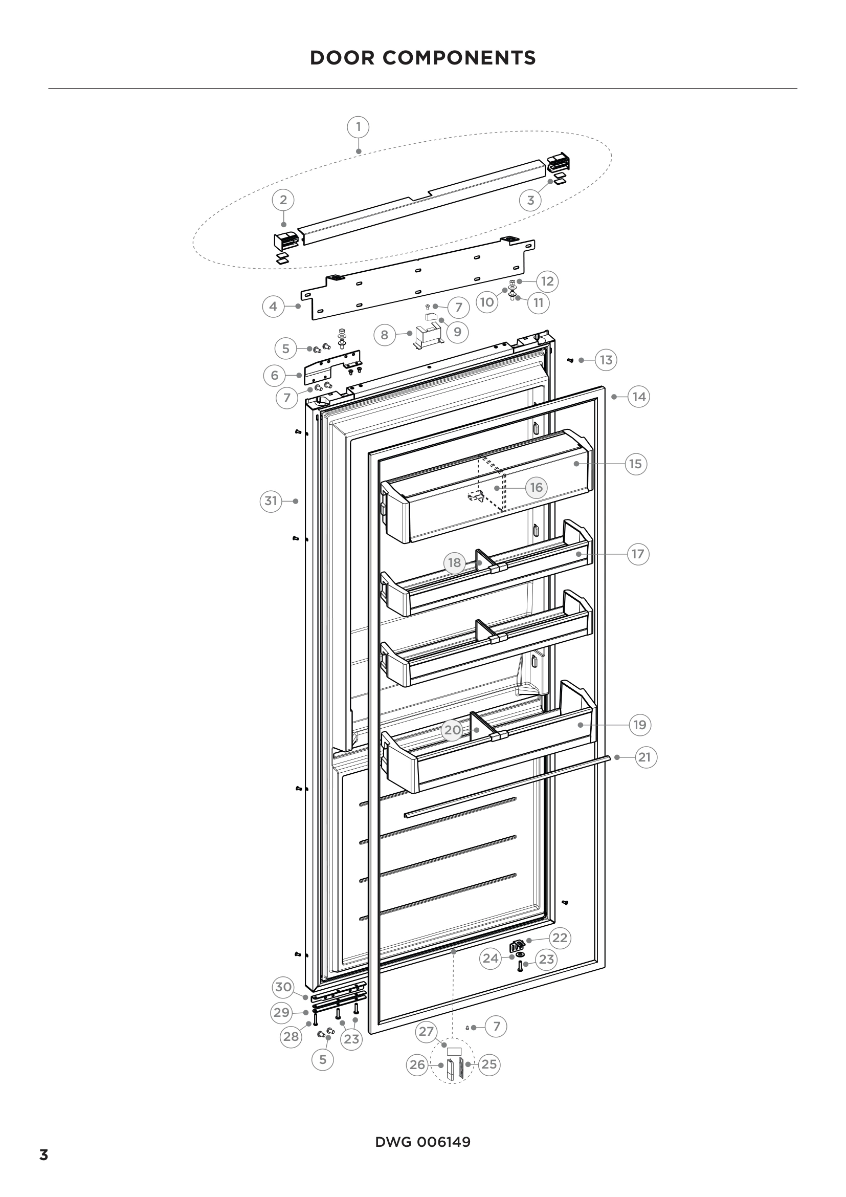DOOR COMPONENTS