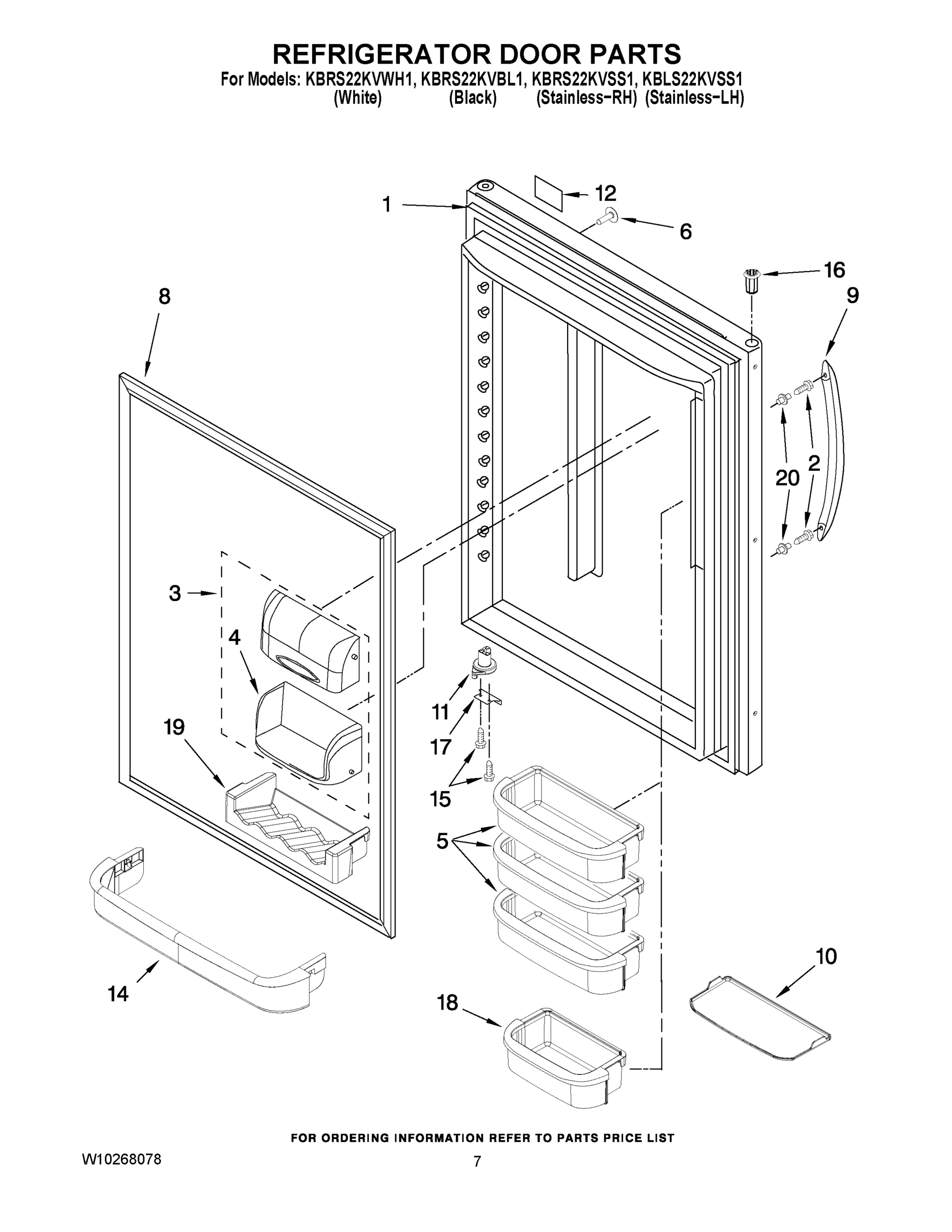 05 - REFRIGERATOR DOOR PARTS