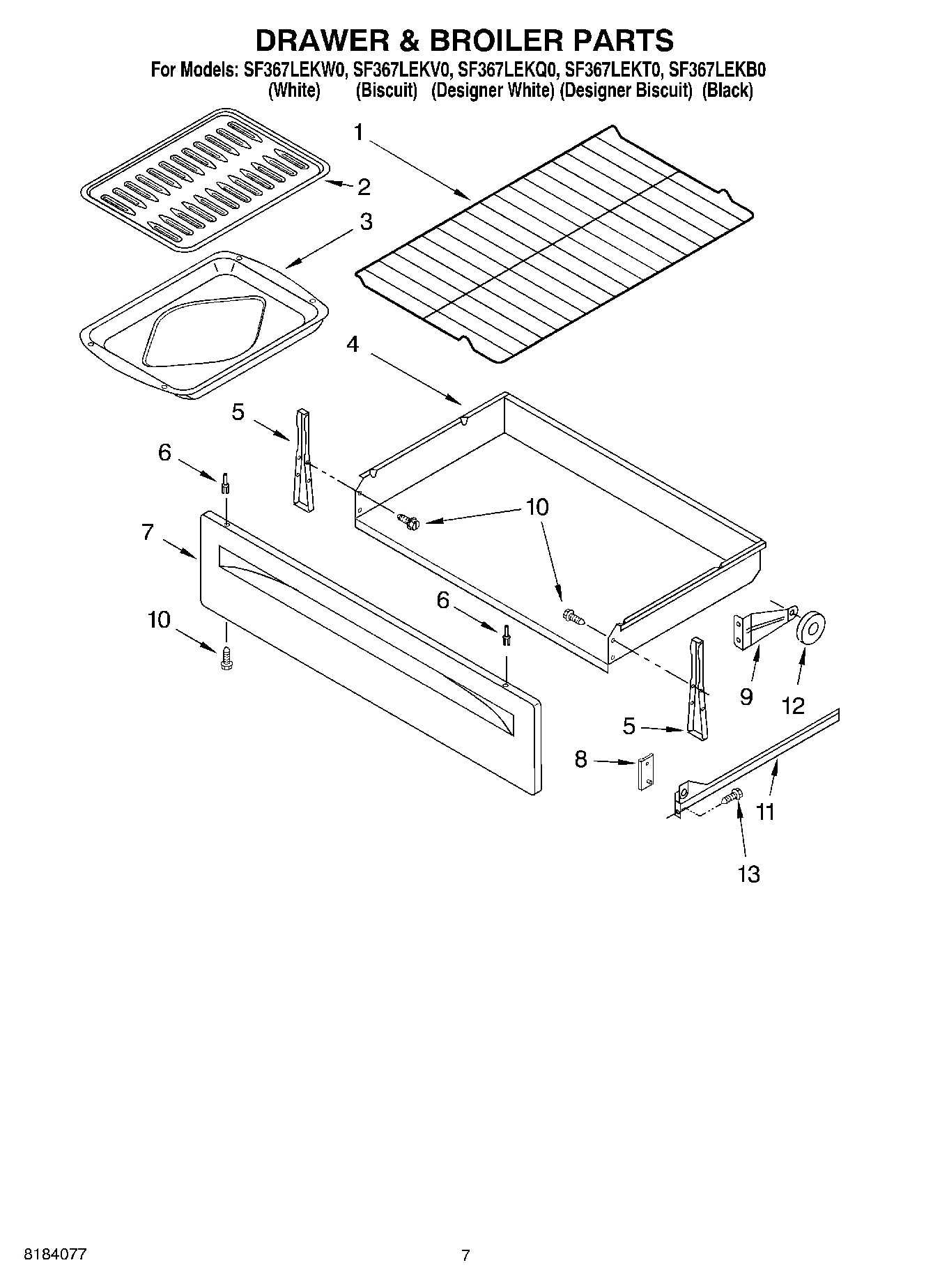 05 - DRAWER AND BROILER