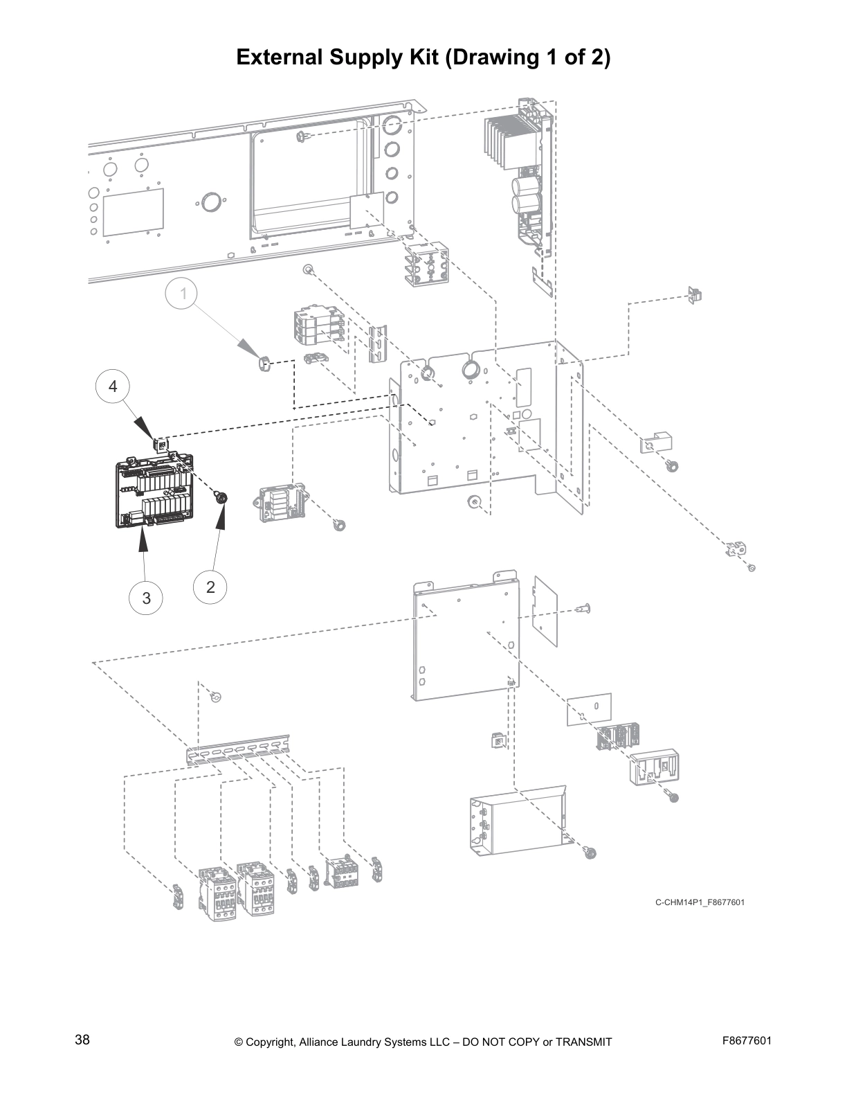 External Supply Kit (Drawing 1 of 2)