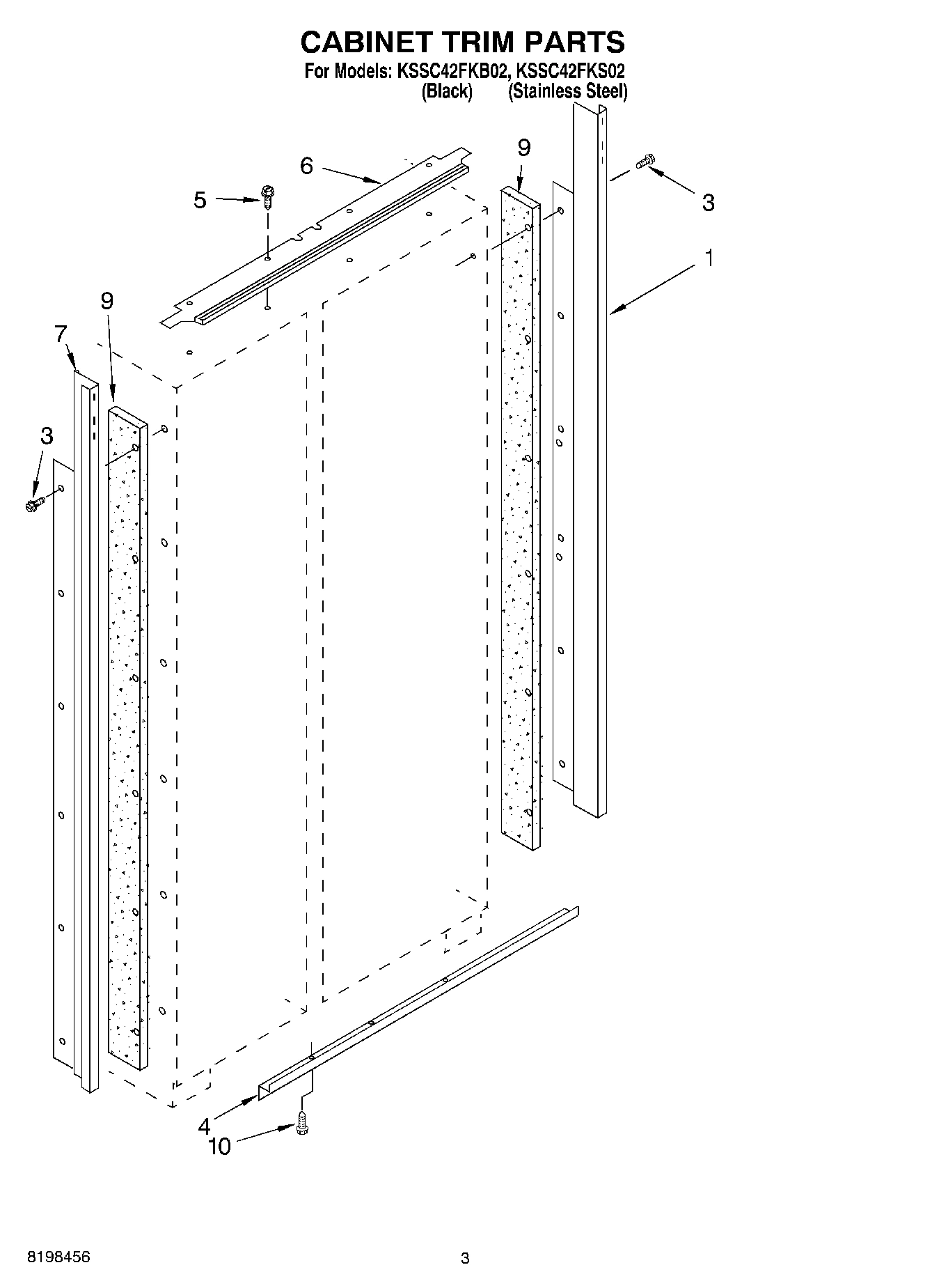 02 - CABINET TRIM PARTS