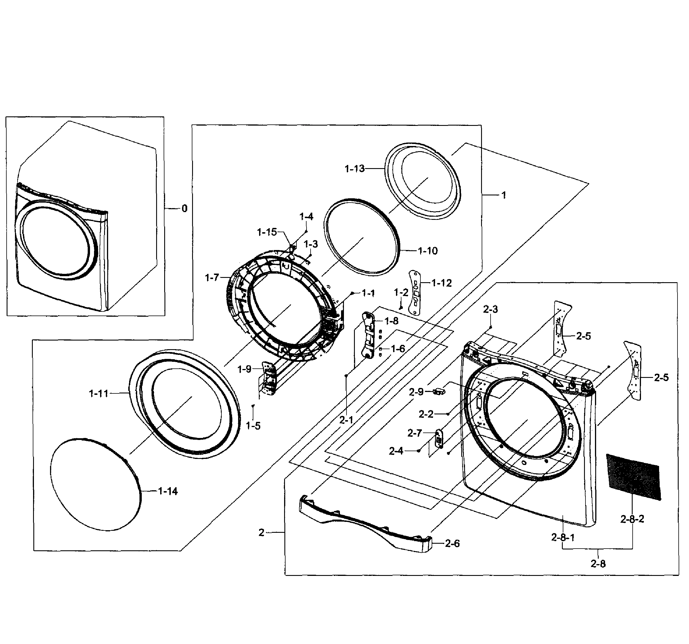Front/Door Assembly