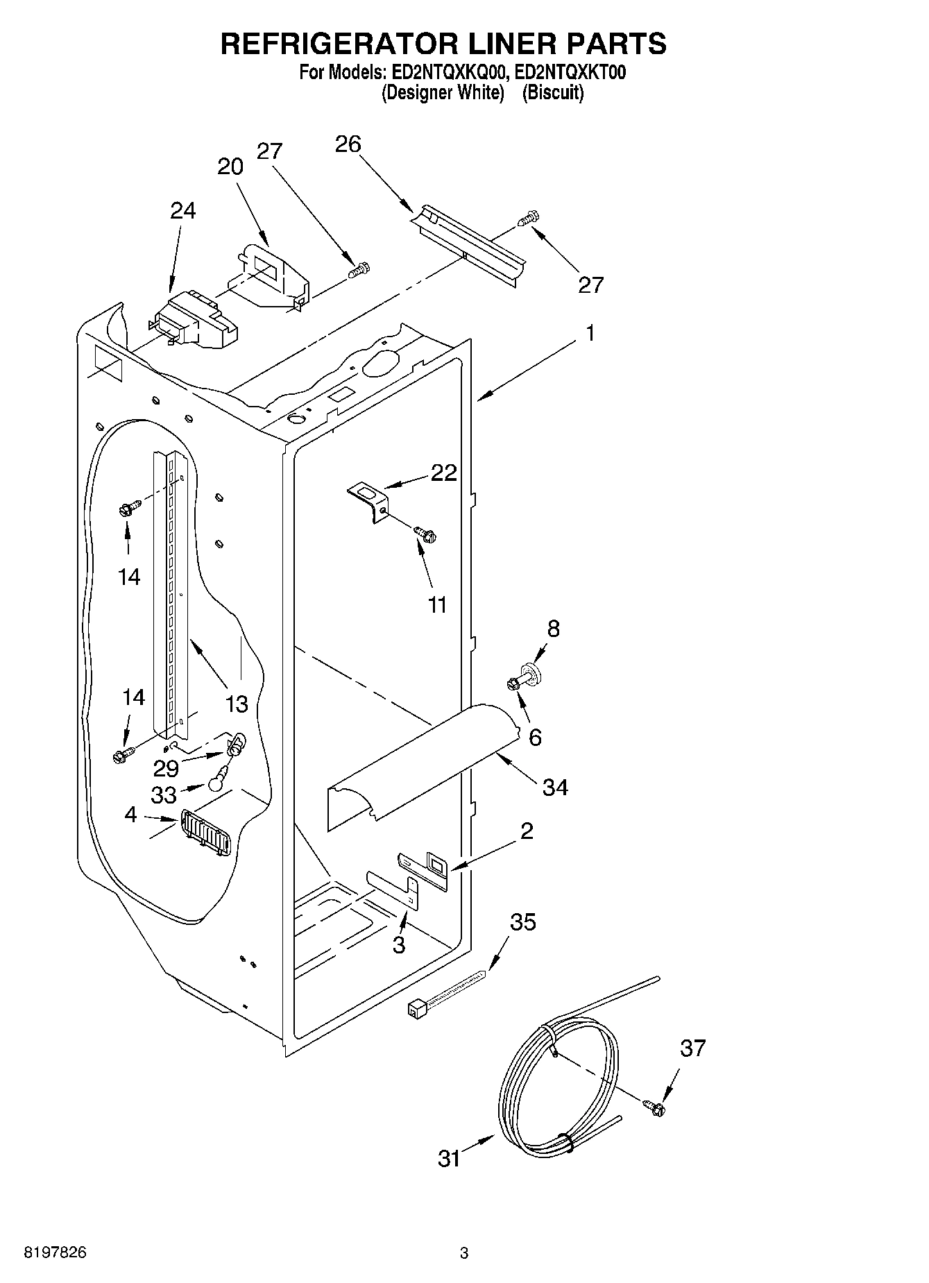 02 - REFRIGERATOR LINER