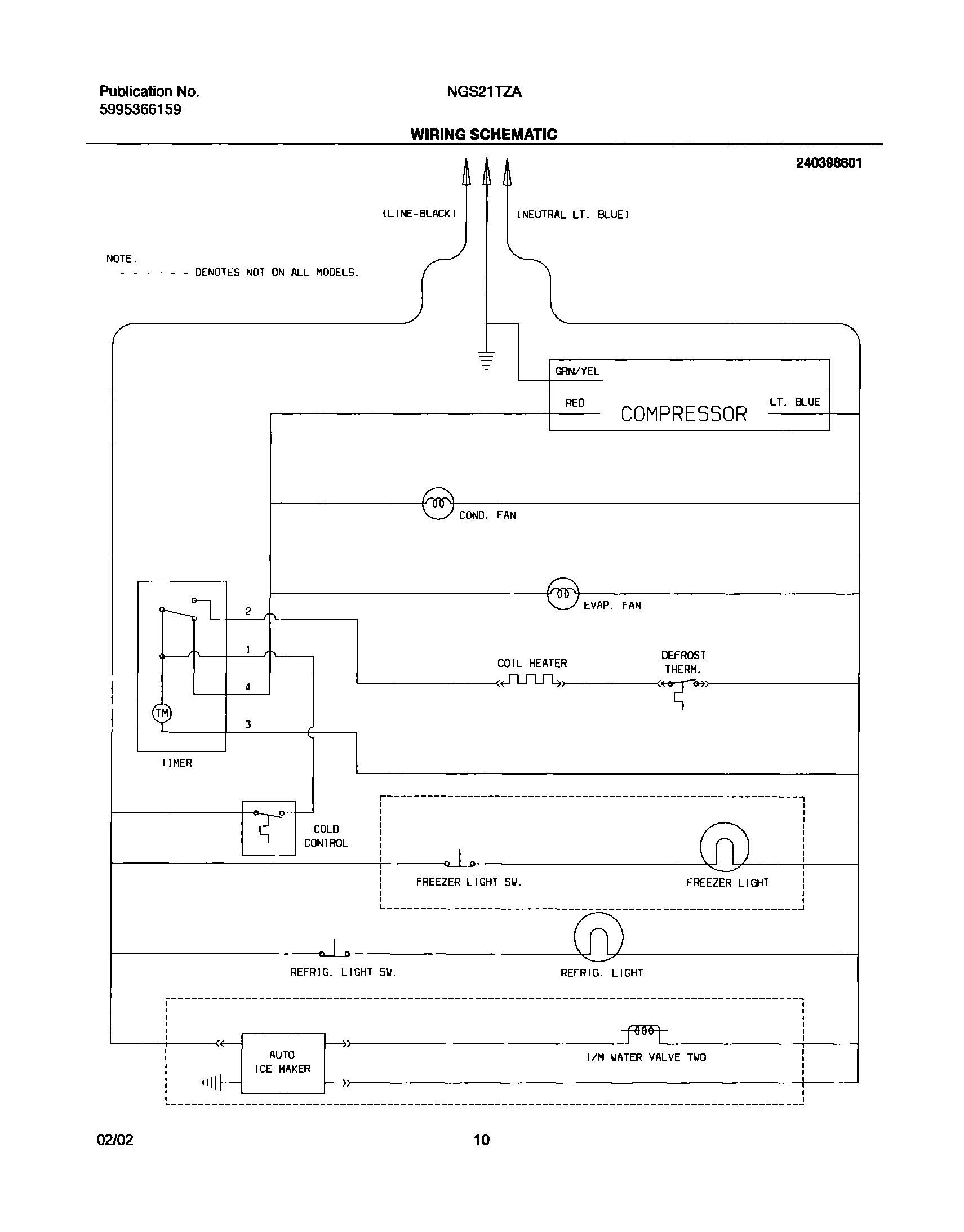 10 - WIRING SCHEMATIC
