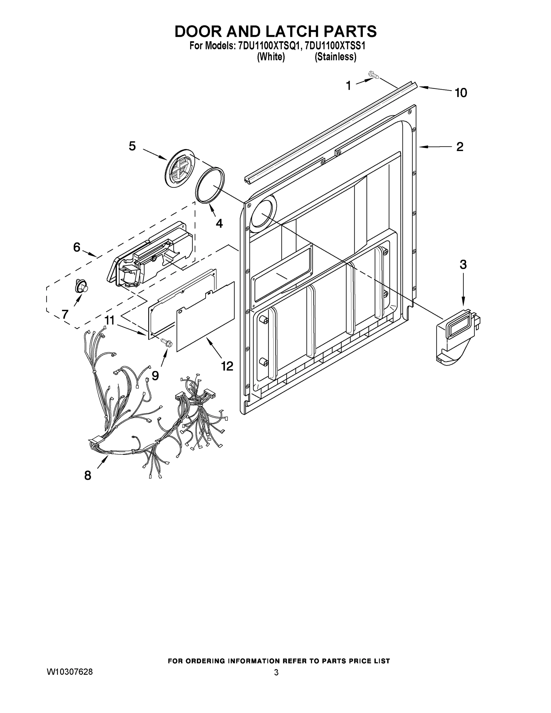 03 - DOOR AND LATCH PARTS