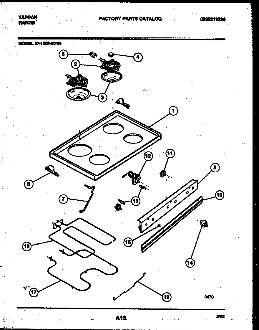 04 - COOKTOP AND BROILER PARTS