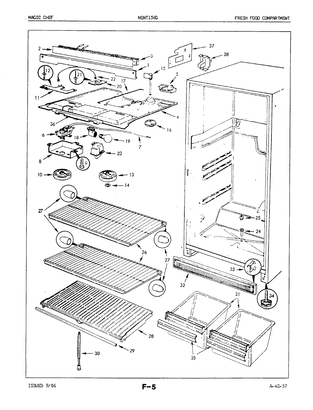 03 - FRESH FOOD COMPARTMENT