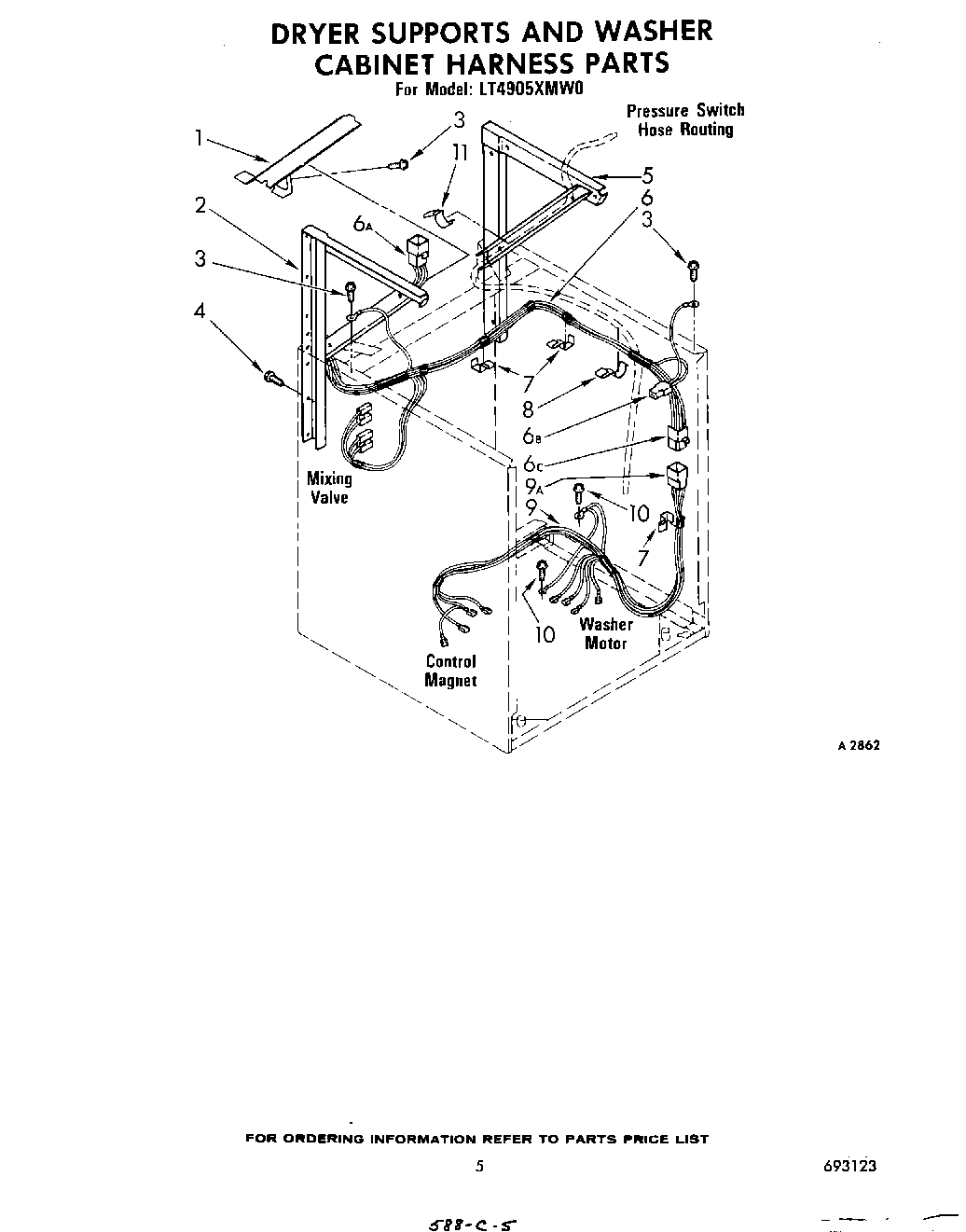 04 - DRYER SUPPORTS AND WASHER CABINET H