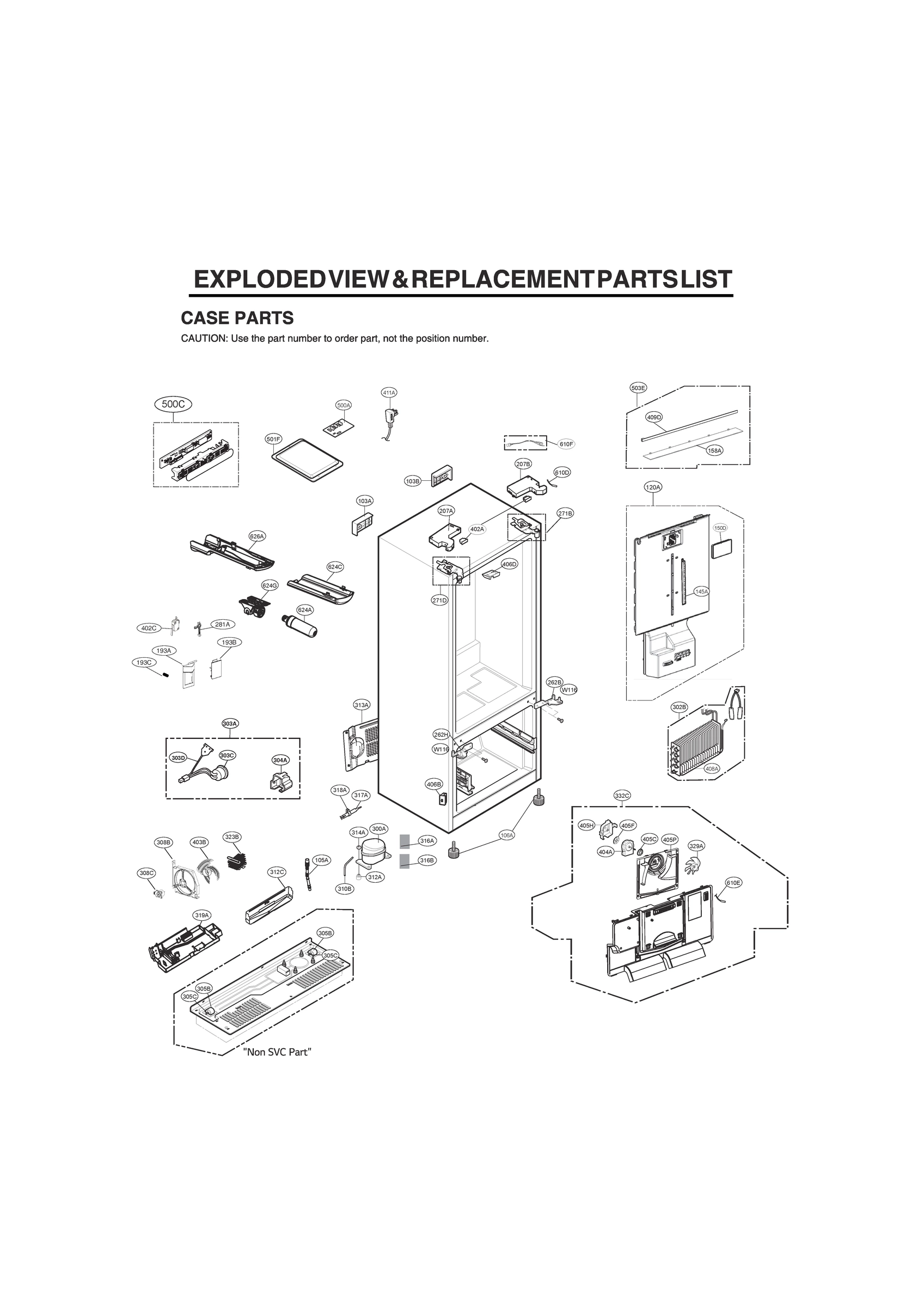 CASE PARTS