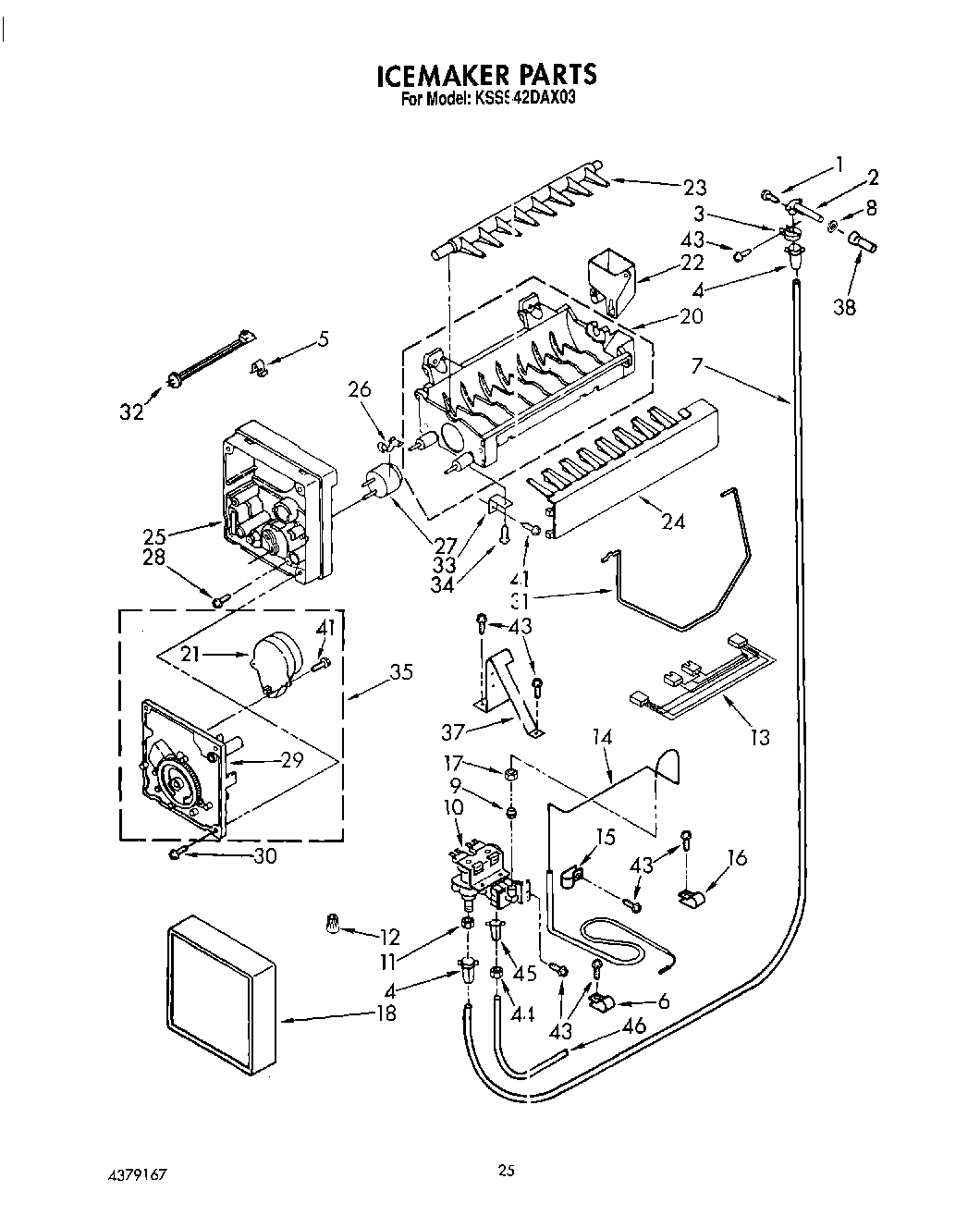 17 - ICEMAKER, LIT\OPTIONAL
