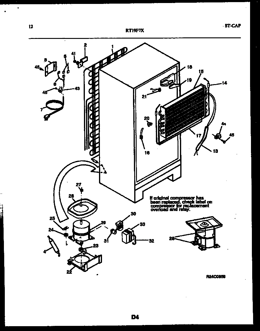 07 - SYSTEM AND AUTOMATIC DEFROST PARTS