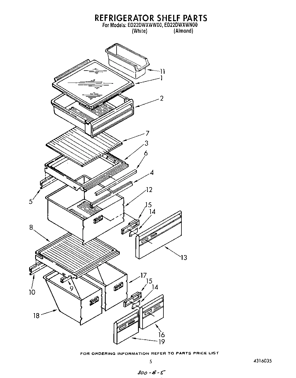 04 - REFRIGERATOR SHELF