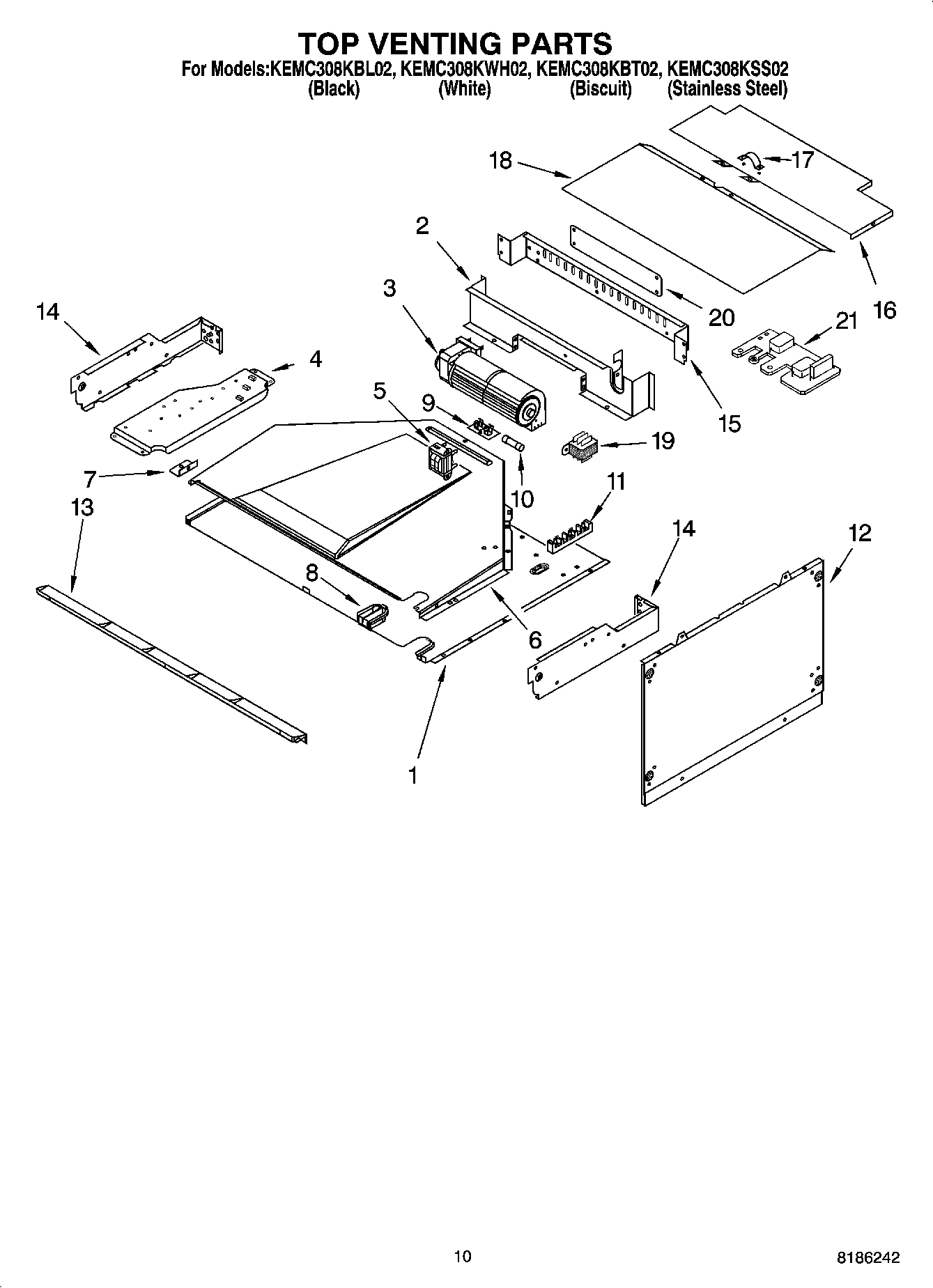 08 - TOP VENTING PARTS
