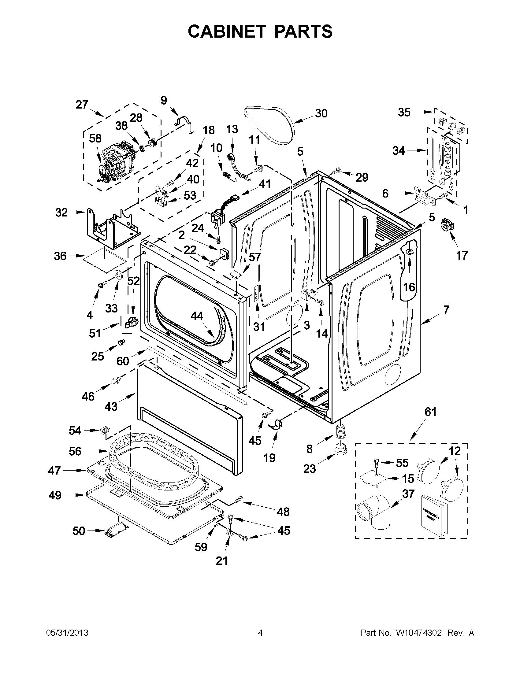02 - CABINET PARTS