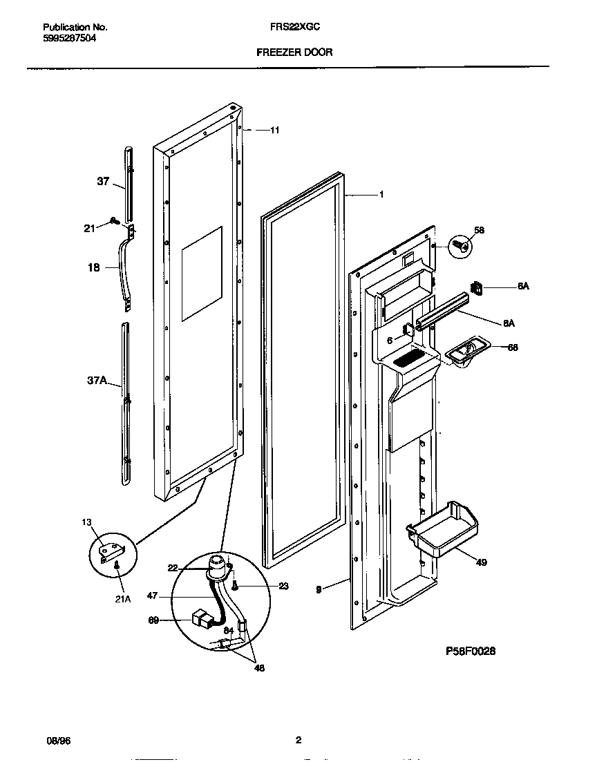 02 - FREEZER DOOR