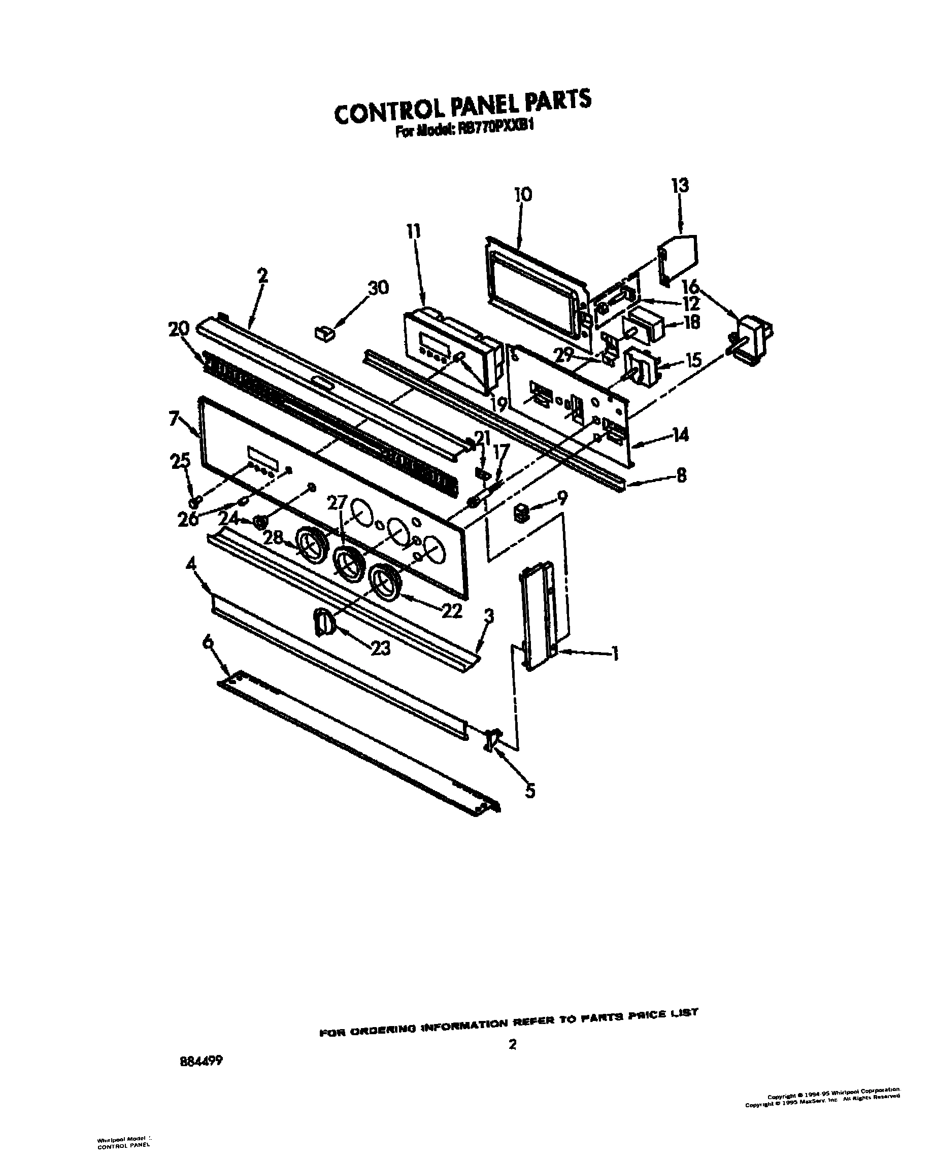 02 - CONTROL PANEL, OPTIONAL