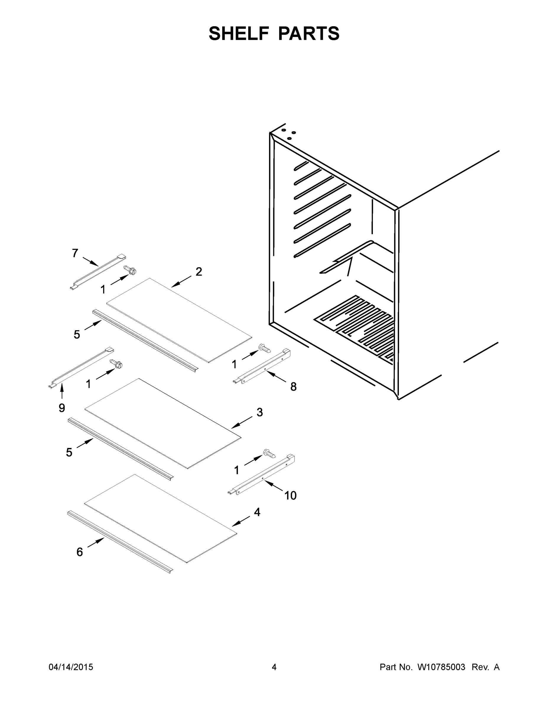 03 - SHELF PARTS