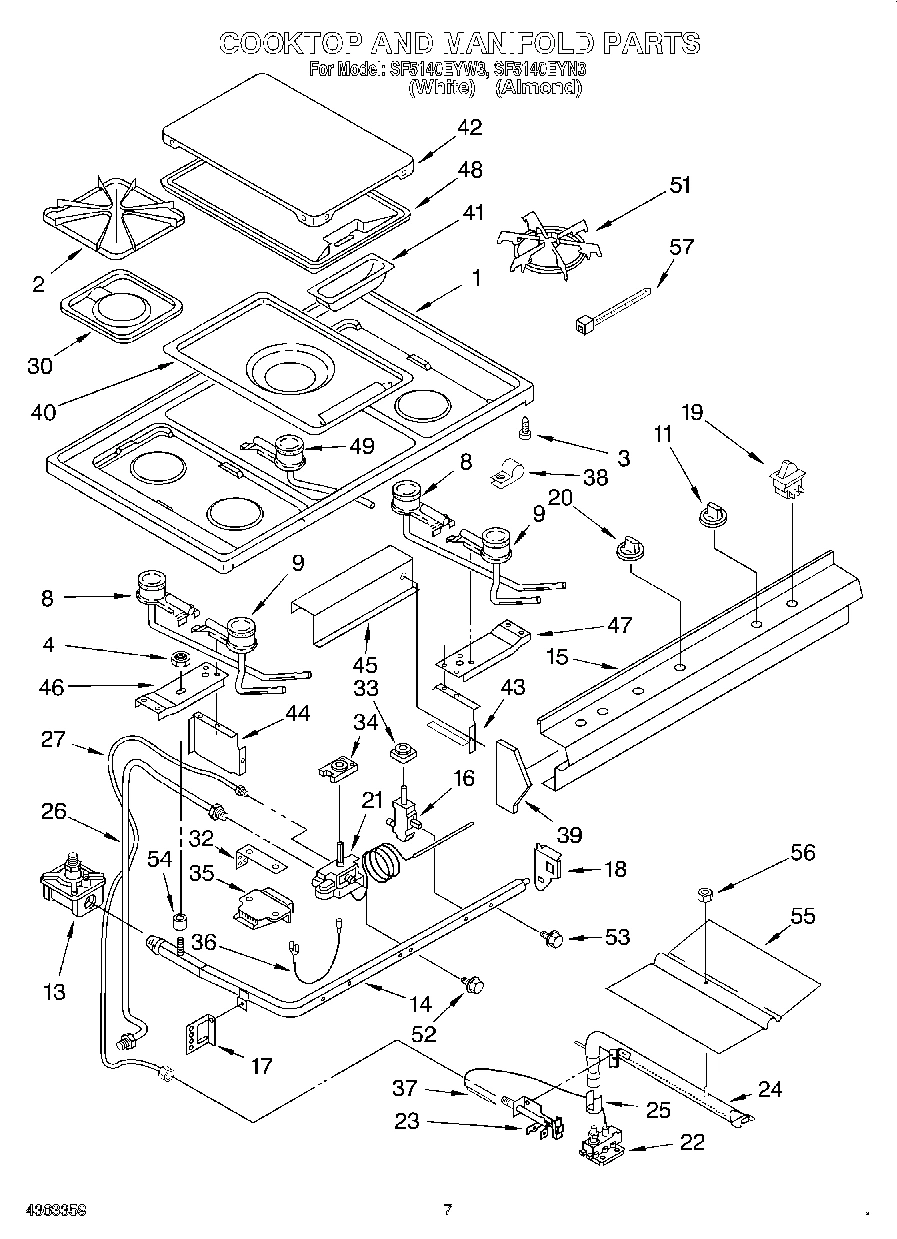 05 - COOKTOP AND MANIFOLD, LITERATURE