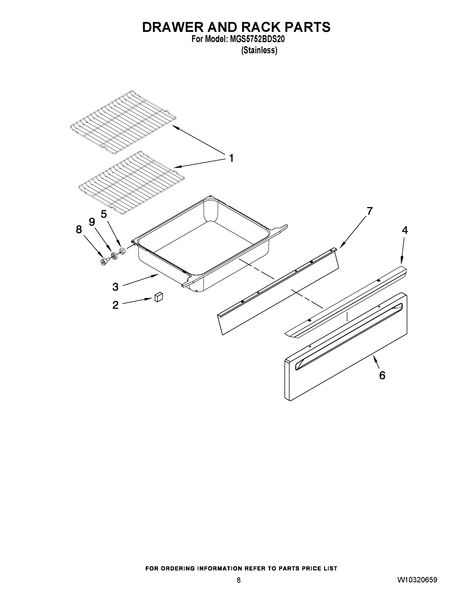 06 - DRAWER AND RACK PARTS