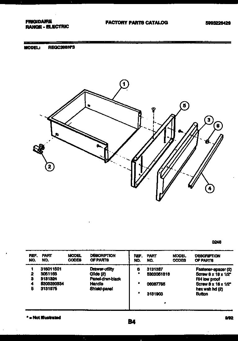 05 - DRAWER PARTS
